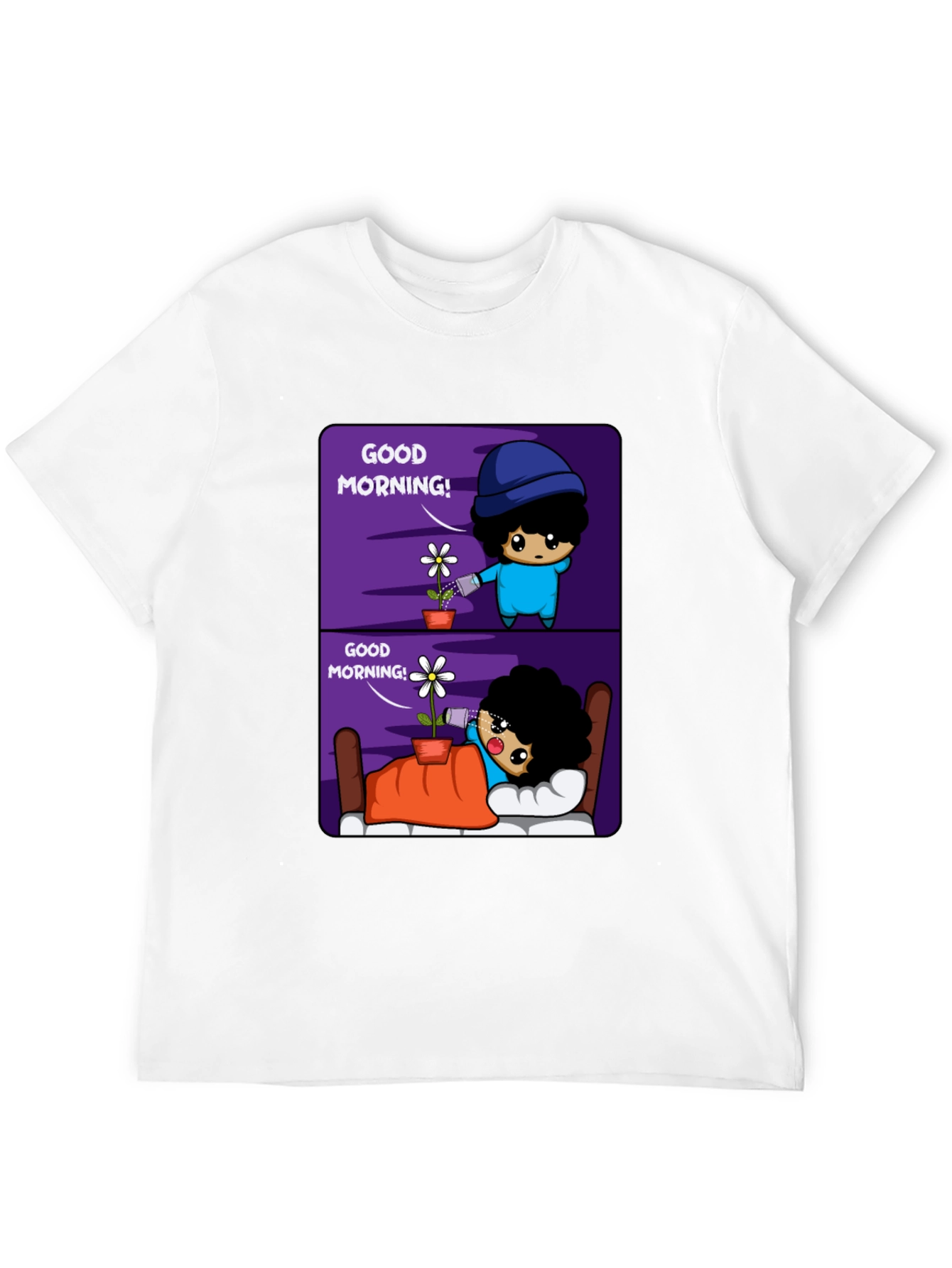 Good Morning! Graphic Print Tee