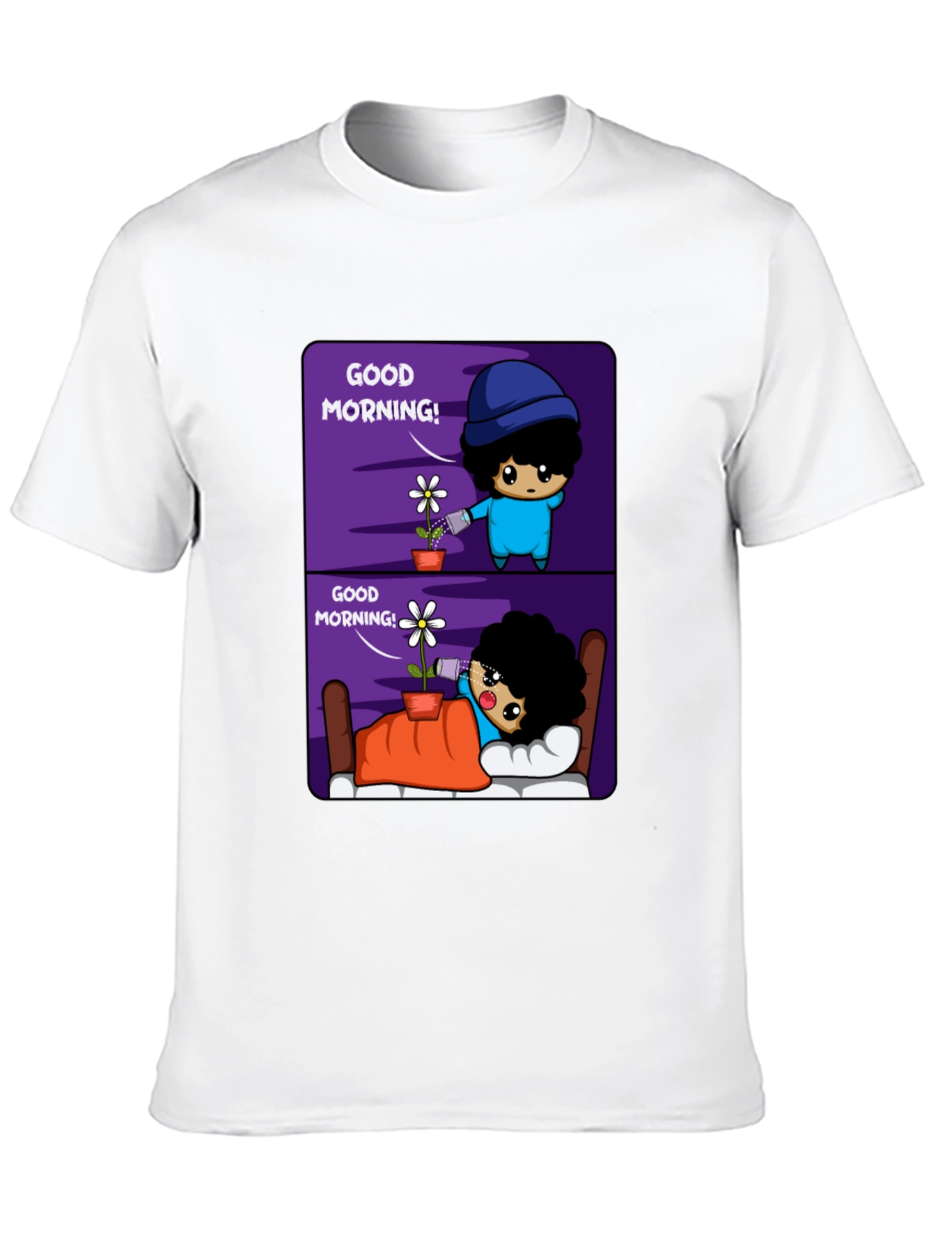 Good Morning! Graphic Print Tee
