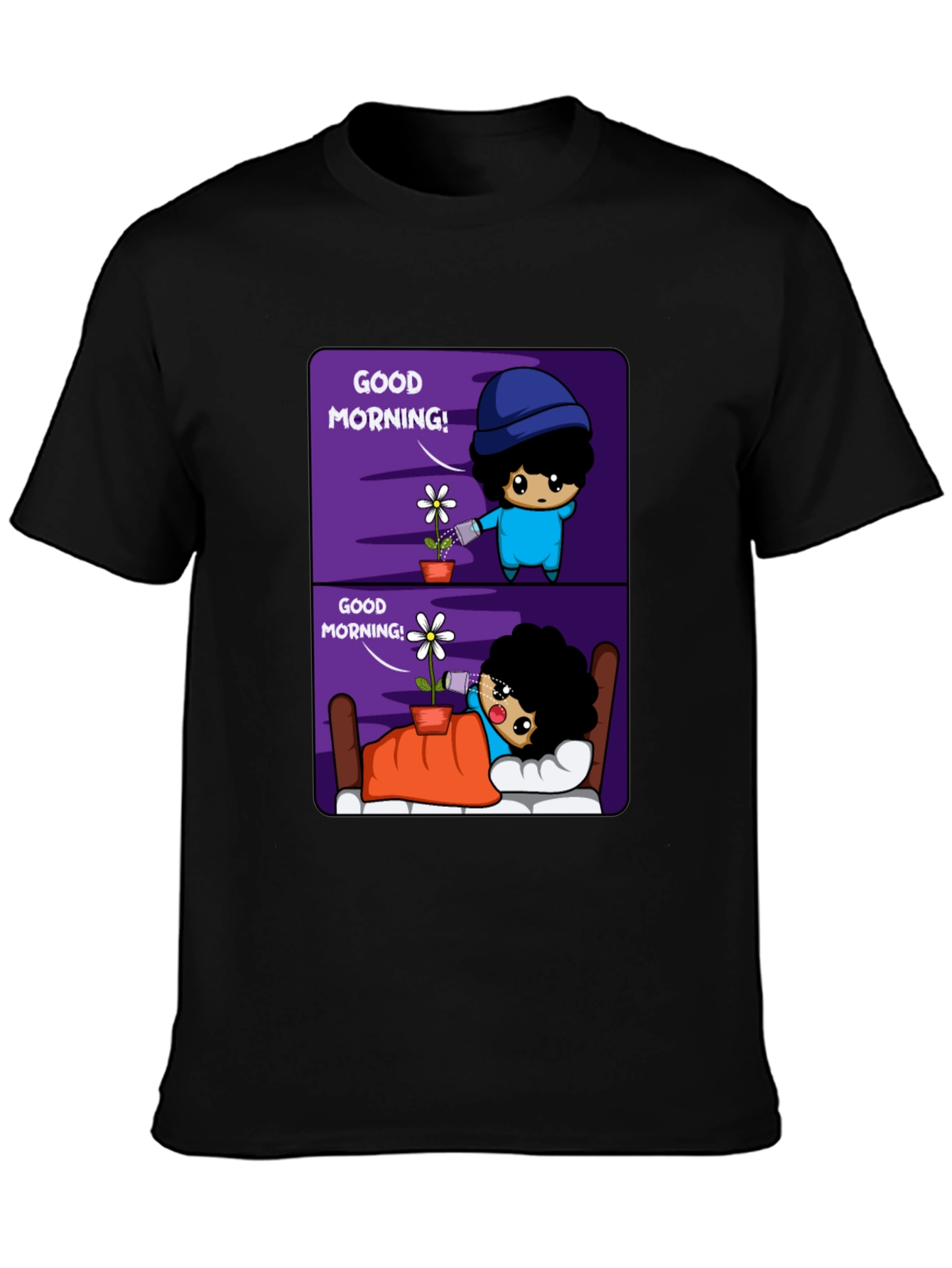 Good Morning! Graphic Print Tee
