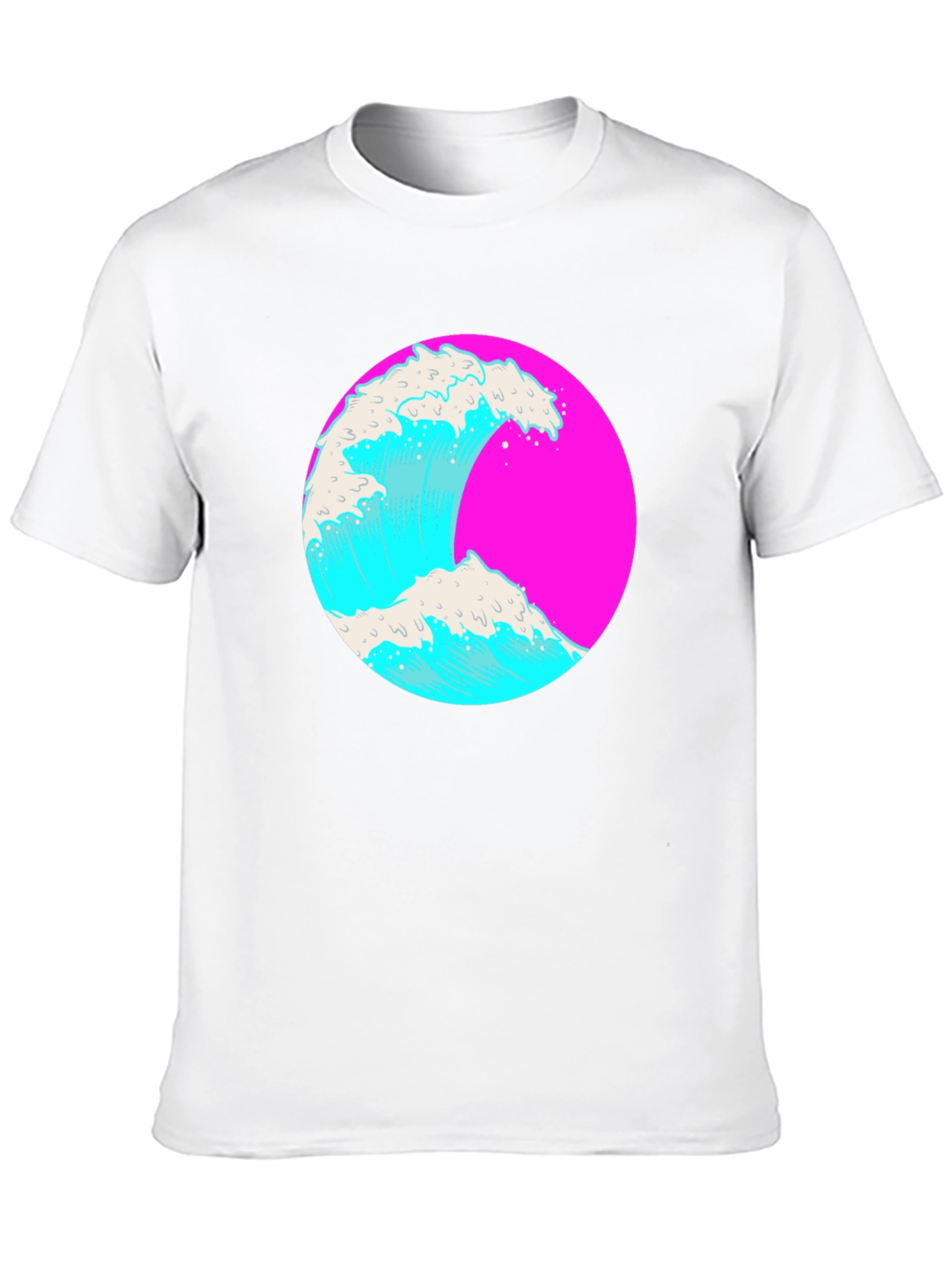 Retro Wave Graphic Tee - Vibrant Style