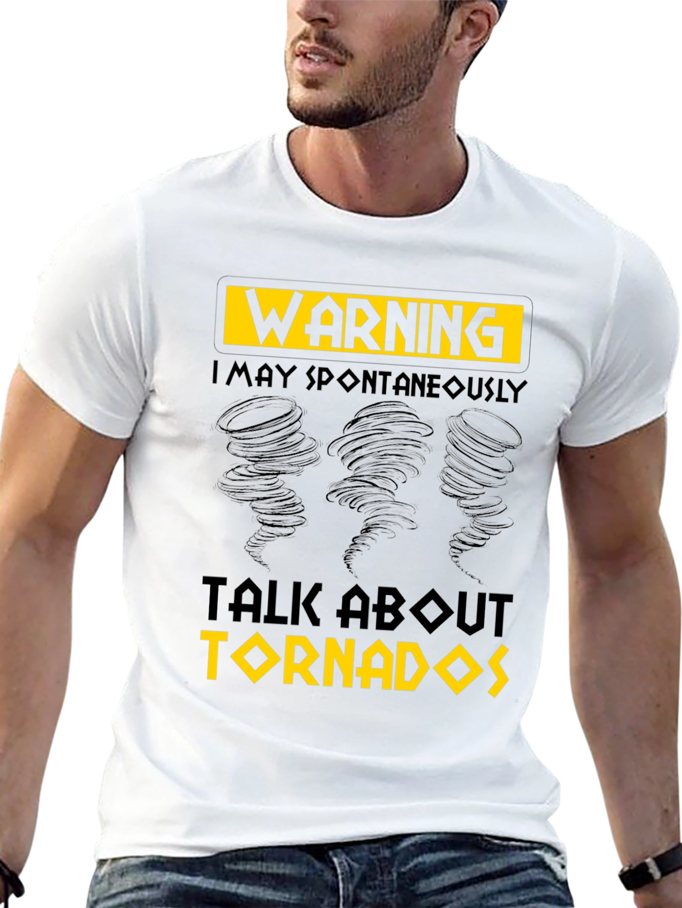Warning Tornado T-Shirt - Spontaneous Talk