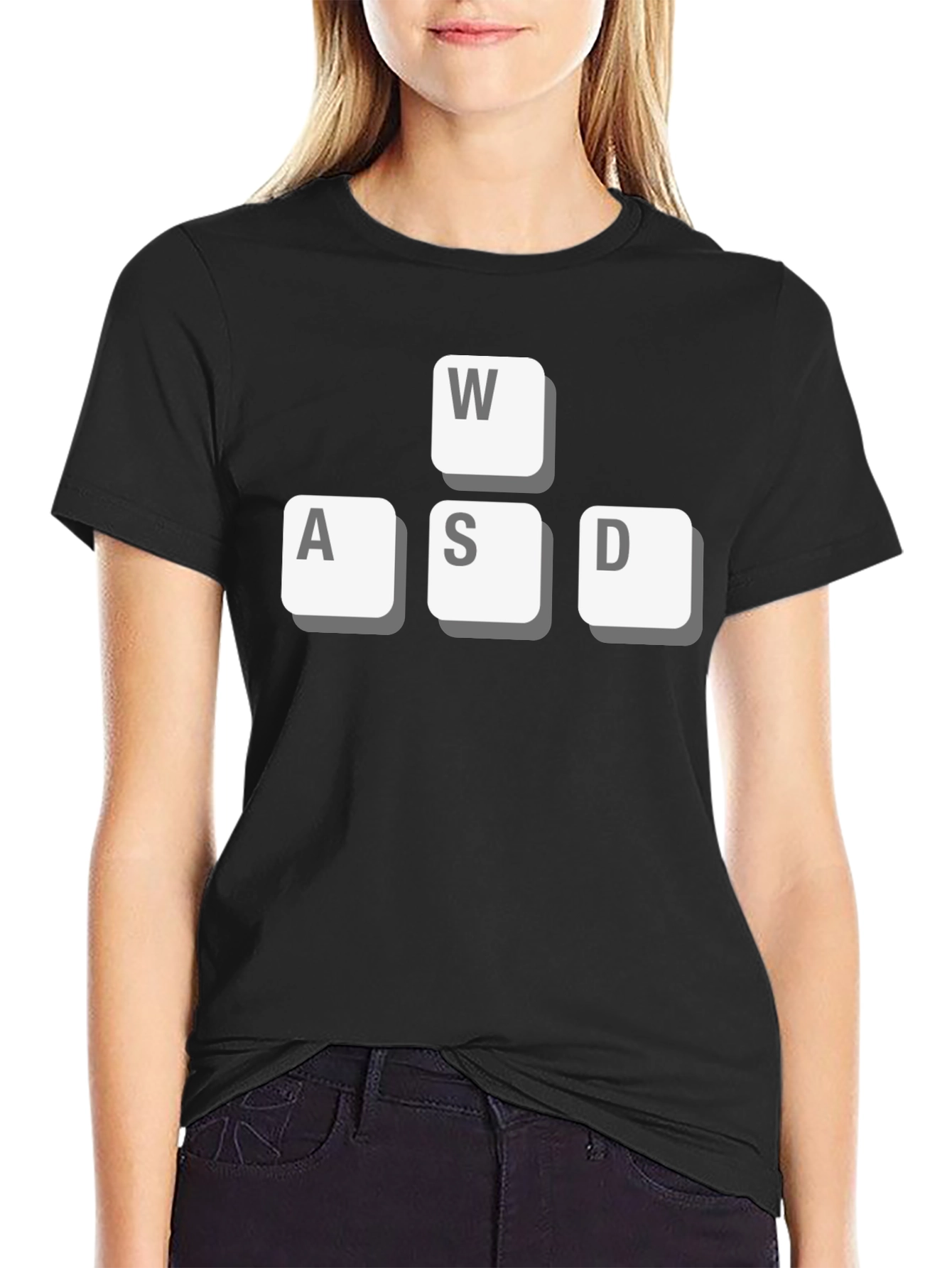 Gamer WASD Keyboard Button T-Shirt