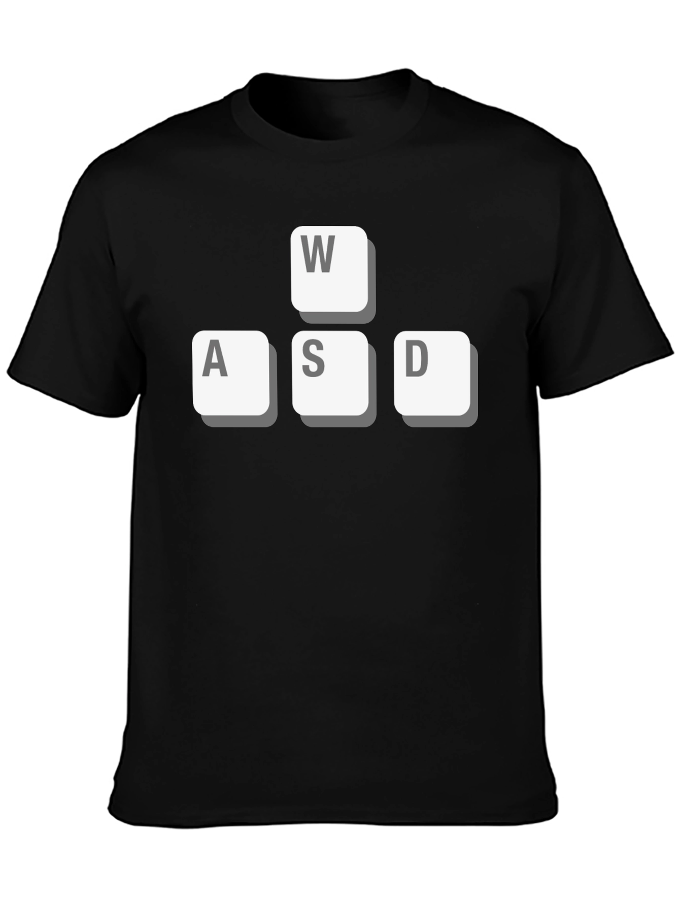 Gamer WASD Keyboard Button T-Shirt