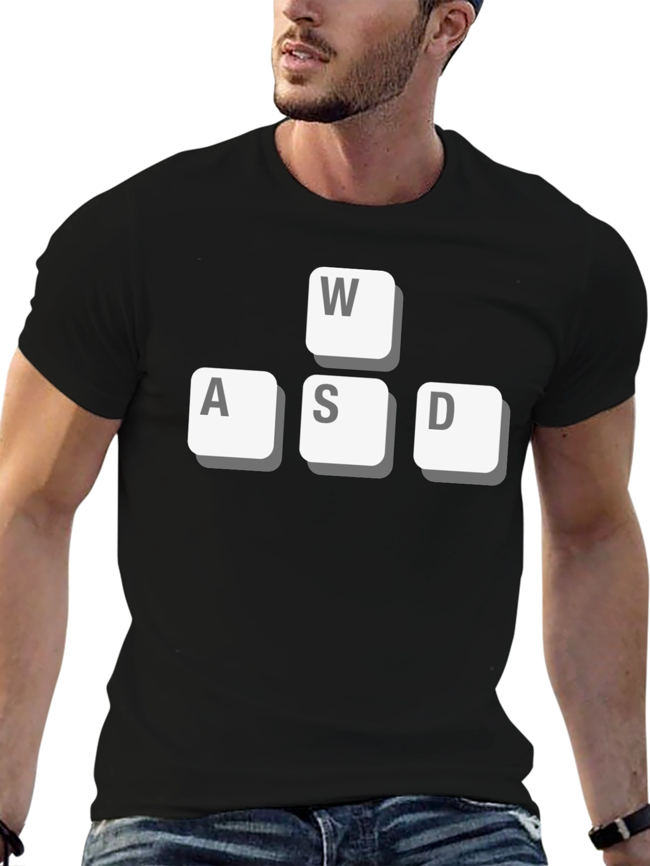 Gamer WASD Keyboard Button T-Shirt