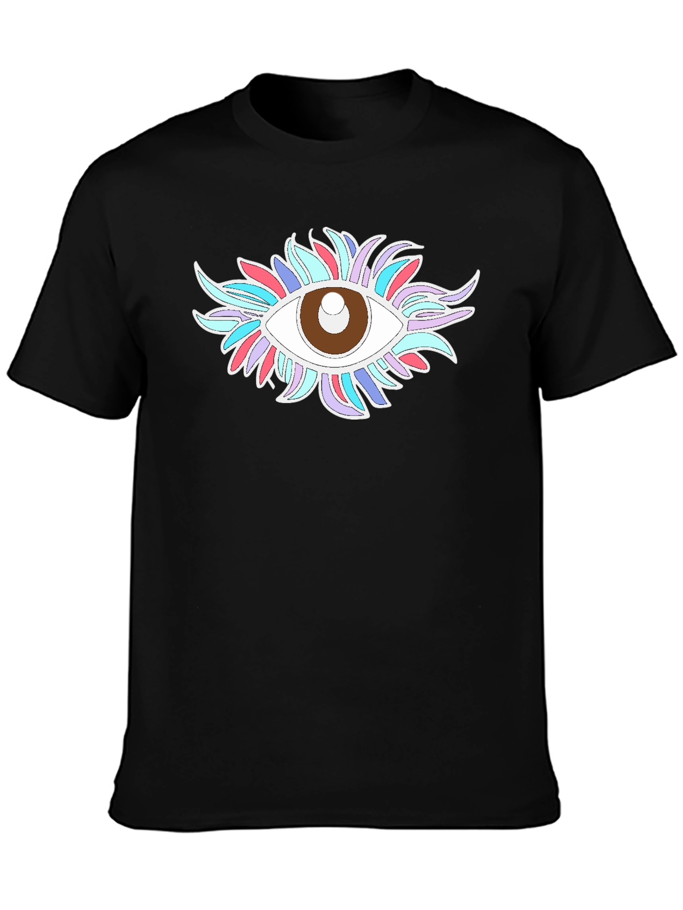 Eye-Catching Mystic Eye Graphic T-Shirt