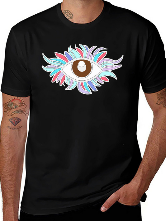 Eye-Catching Mystic Eye Graphic T-Shirt