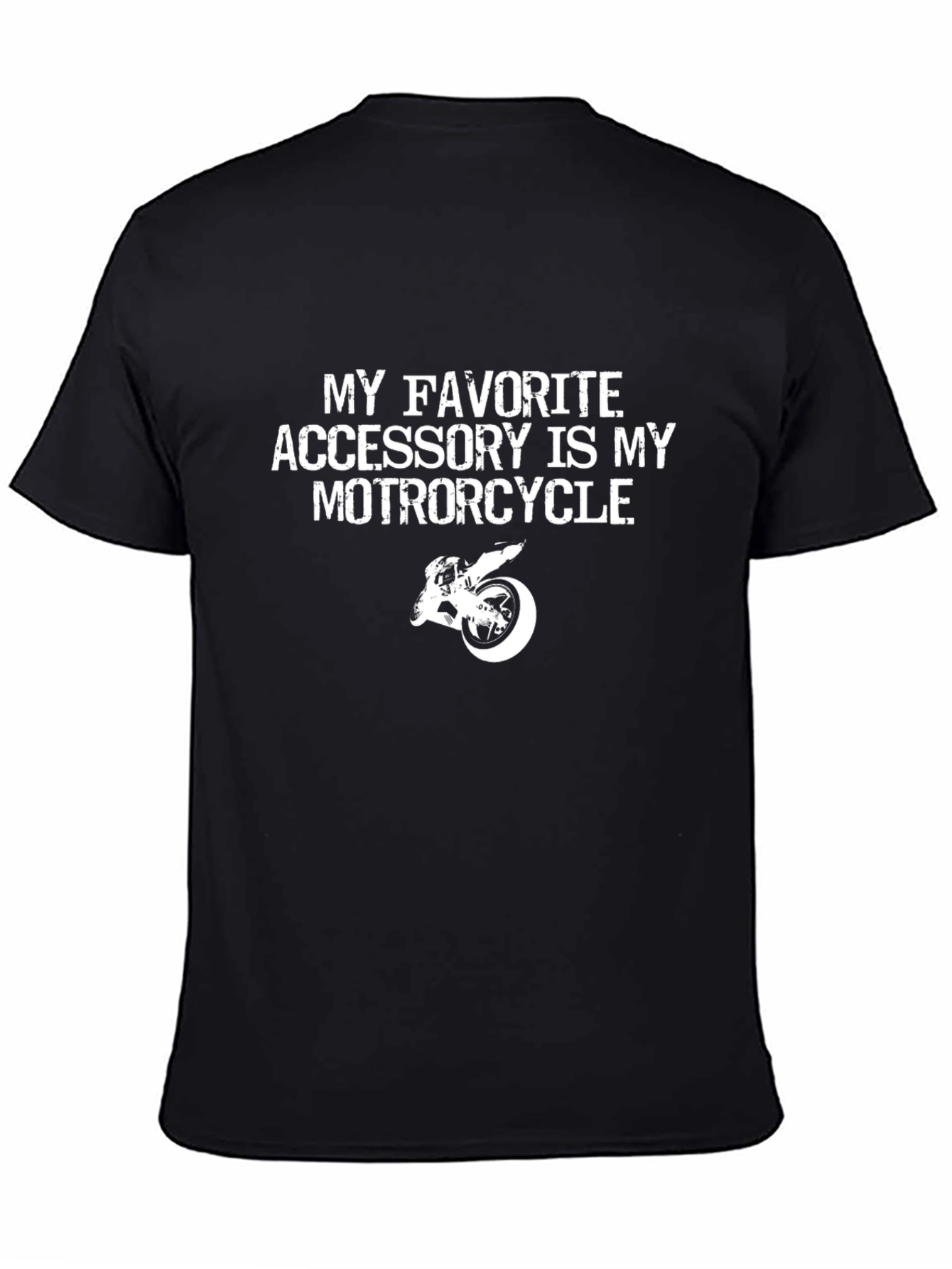 Motorcycle Lover Black T-Shirt