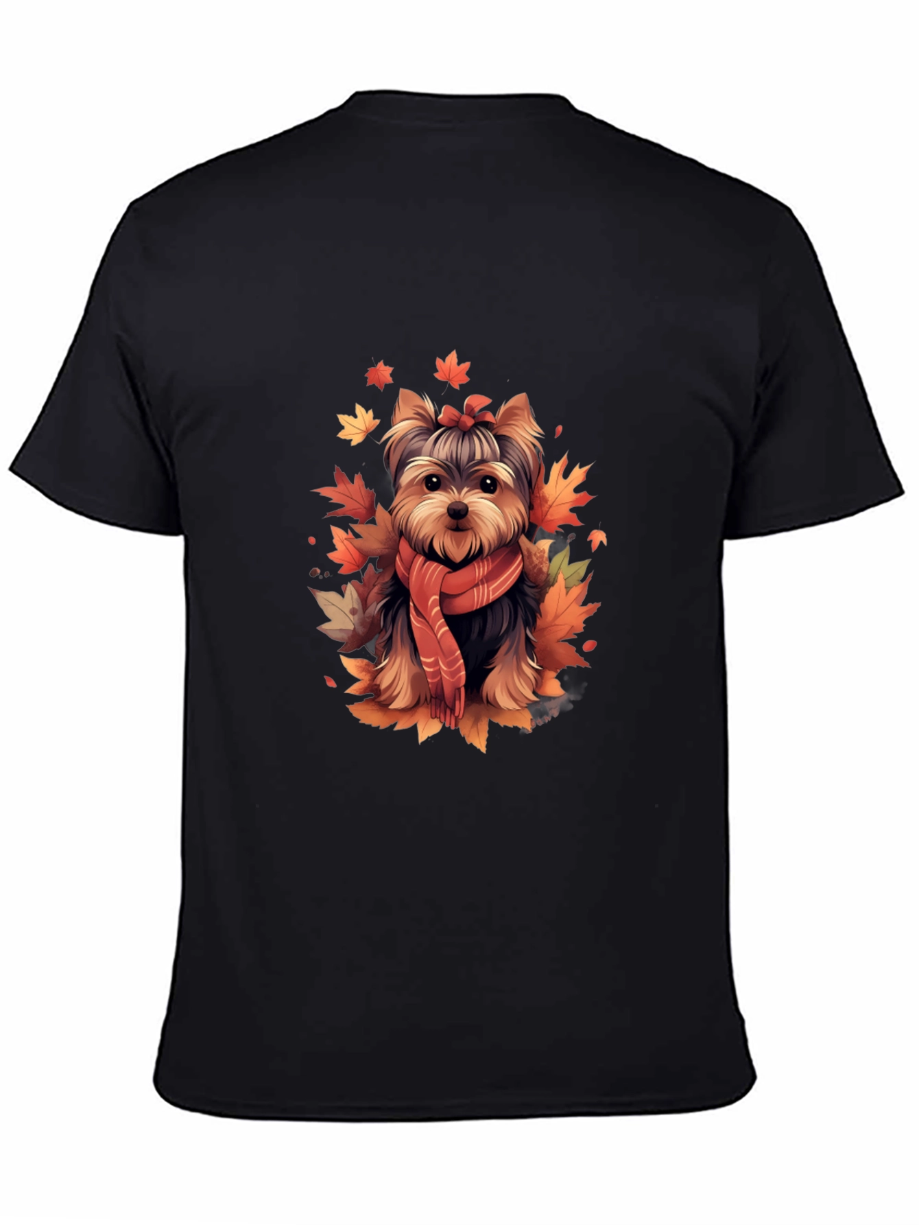 Autumn Yorkie T-Shirt