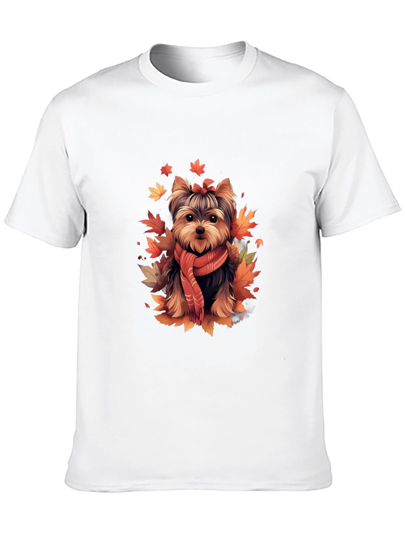 Autumn Yorkie T-Shirt