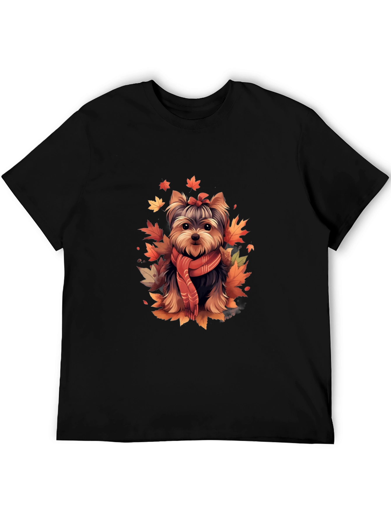 Autumn Yorkie T-Shirt