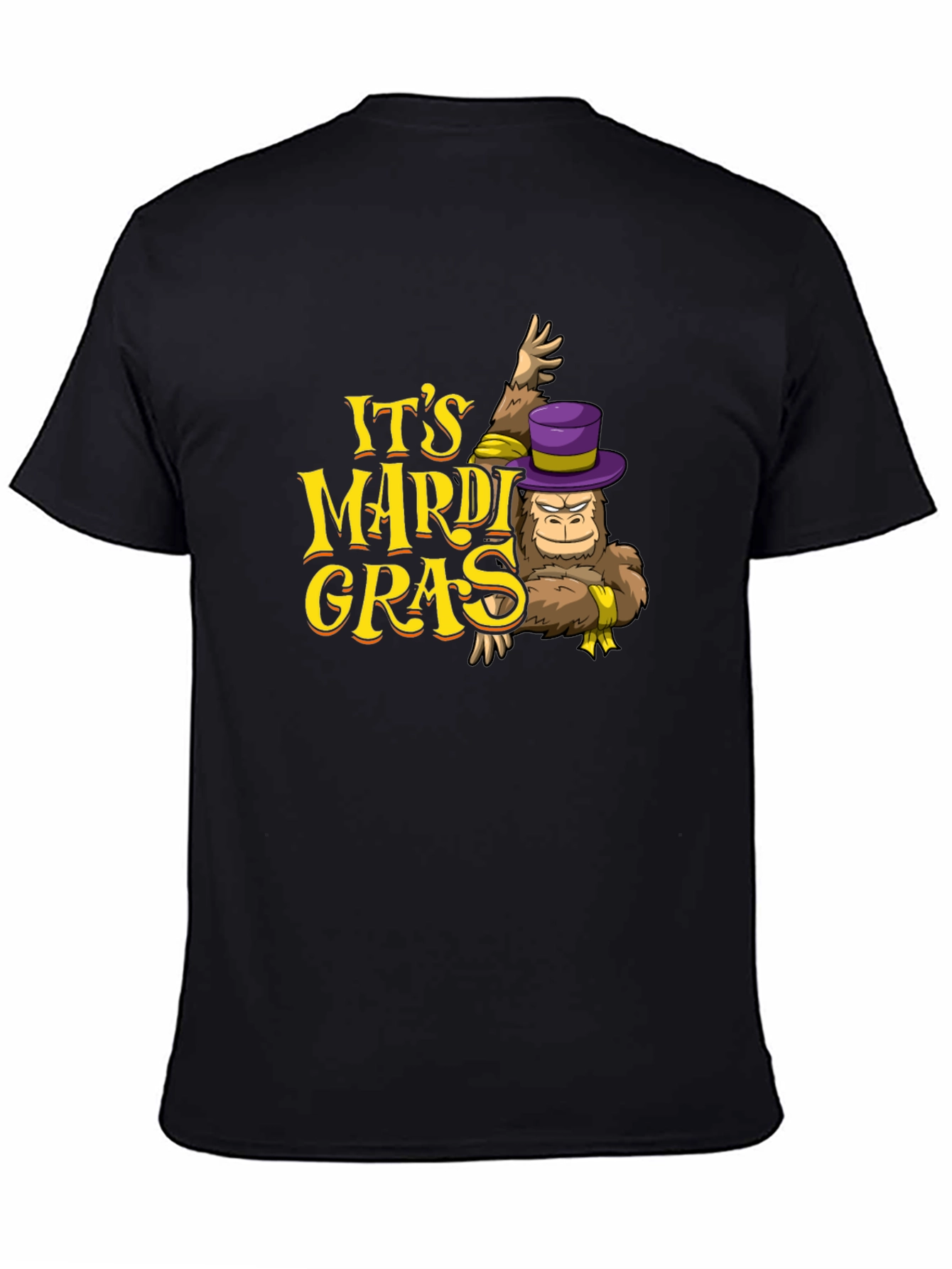 Its Mardi Gras Gorilla T-Shirt