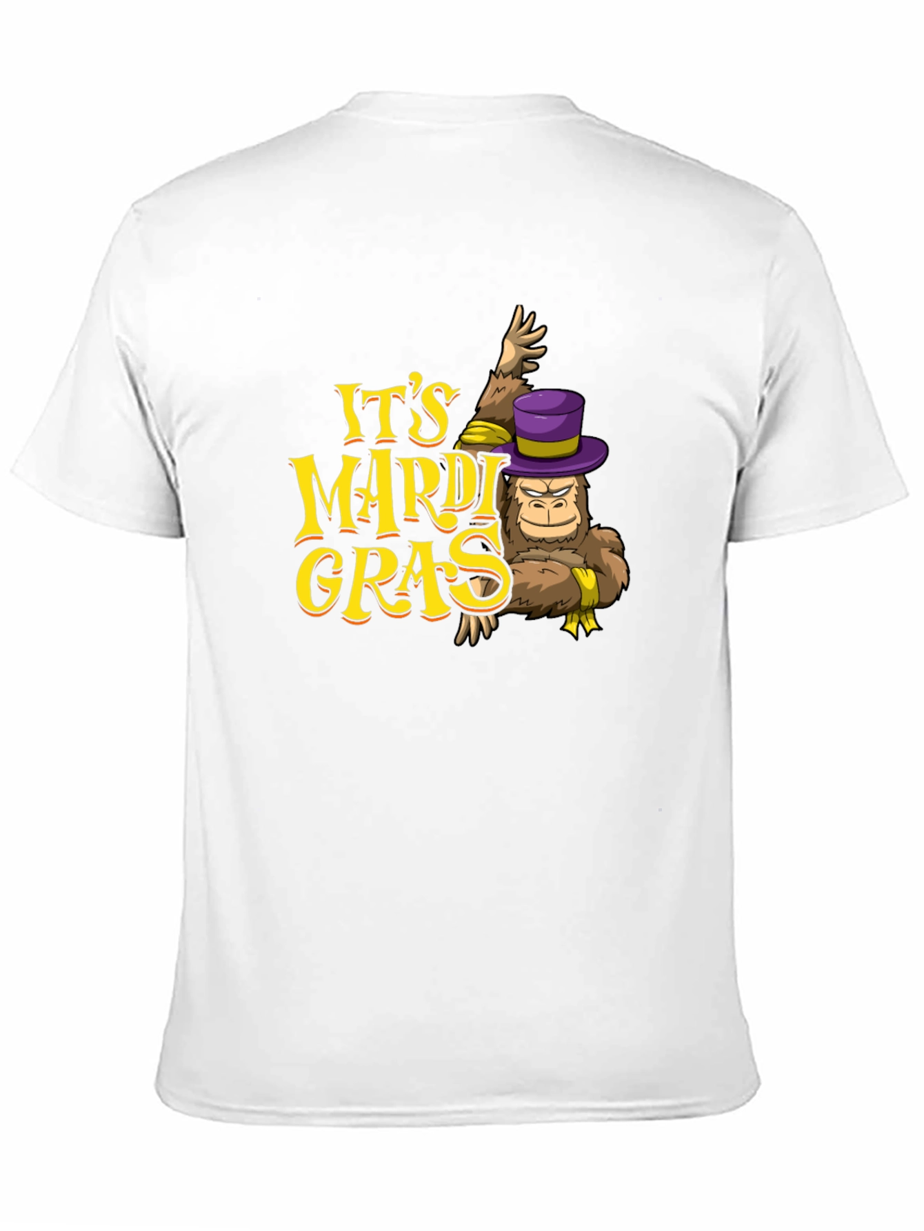 Its Mardi Gras Gorilla T-Shirt