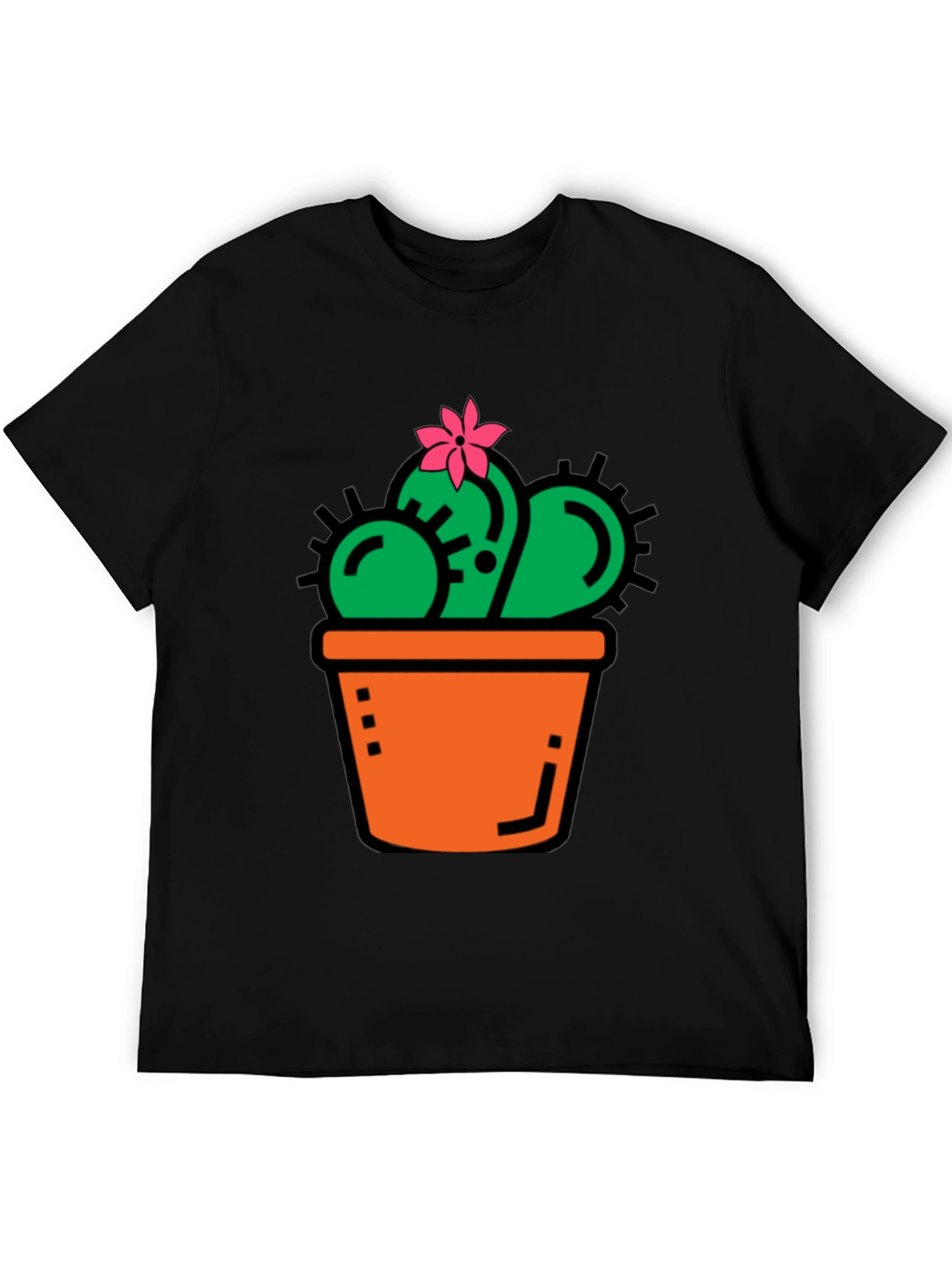 Cactus T-Shirt - Cute Potted Plant Graphic Tee