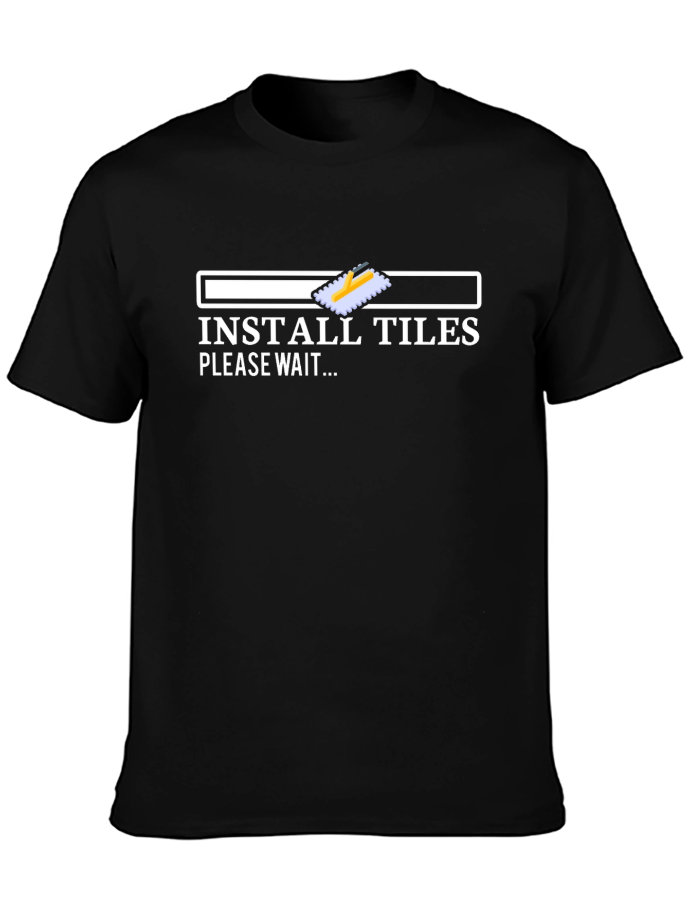 Install Tiles Graphic T-Shirt