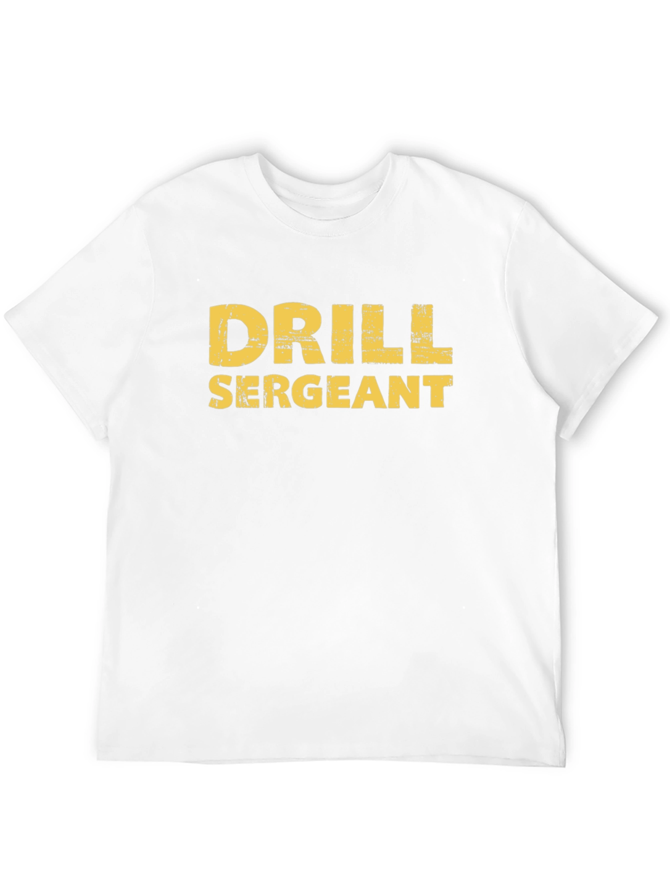 Drill Sergeant Graphic T-Shirt - Black