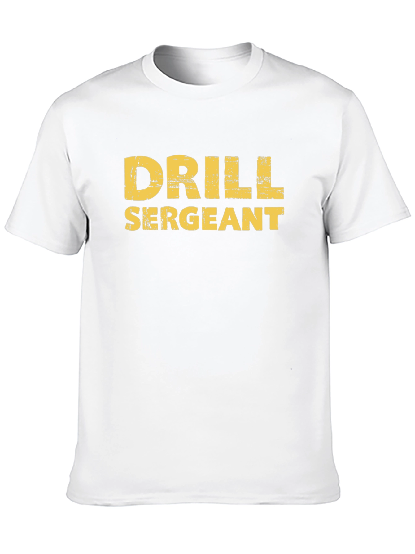 Drill Sergeant Graphic T-Shirt - Black