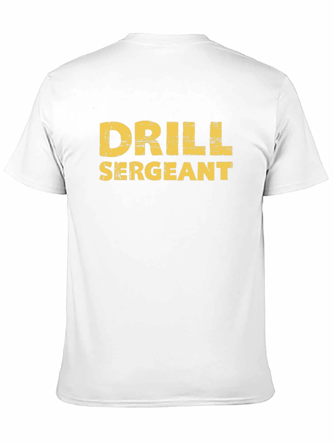Drill Sergeant Graphic T-Shirt - Black
