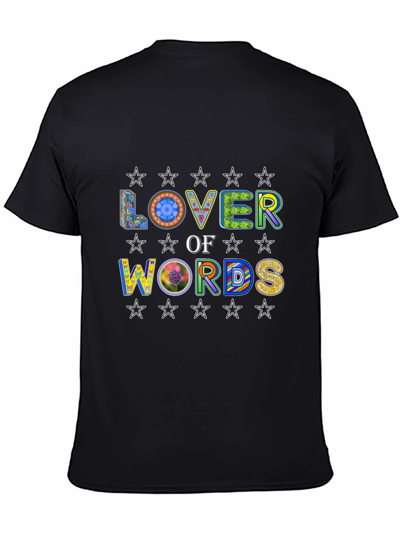 Lover of Words Graphic Print Tee
