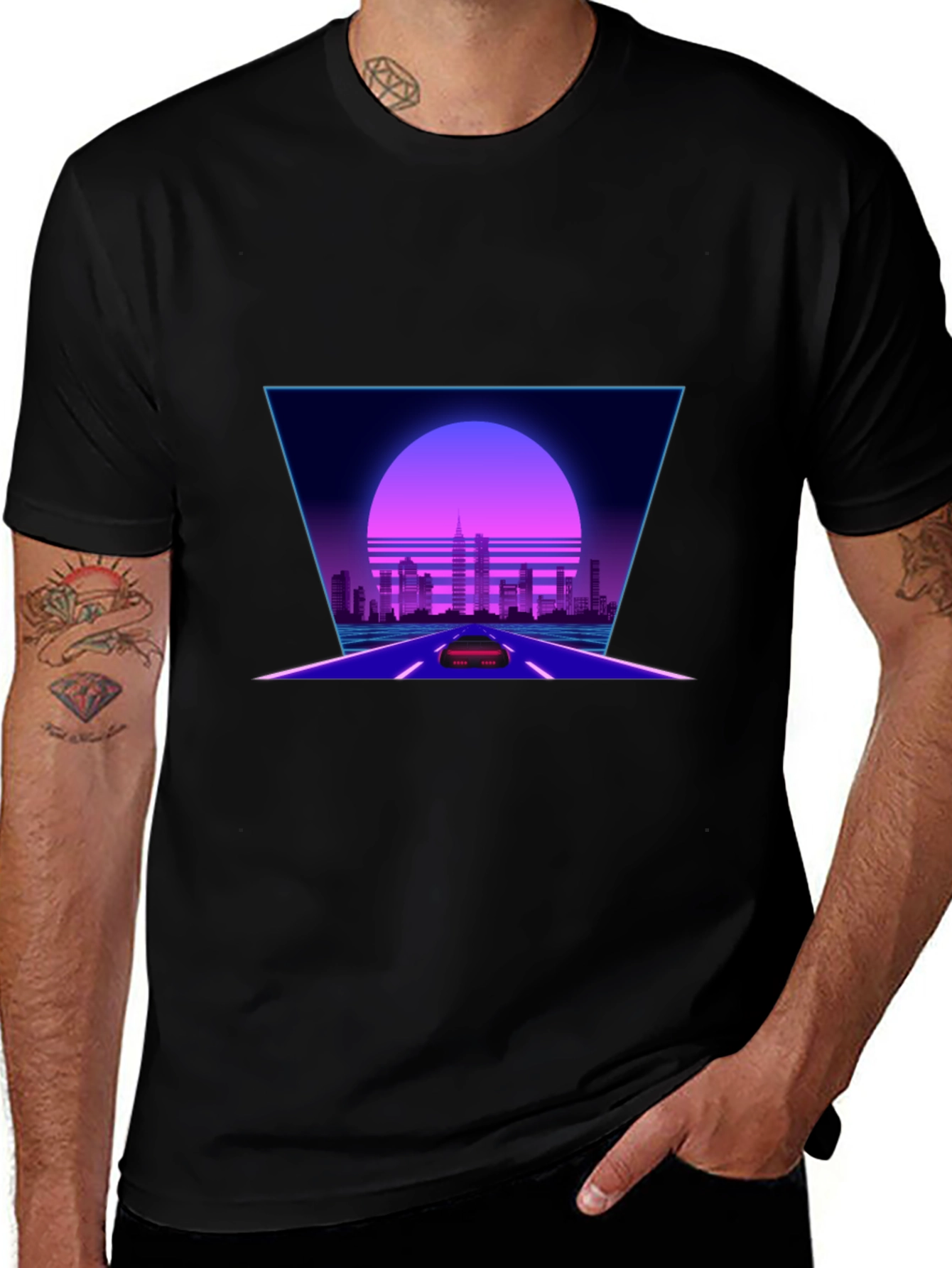 Retro Cityscape T-Shirt
