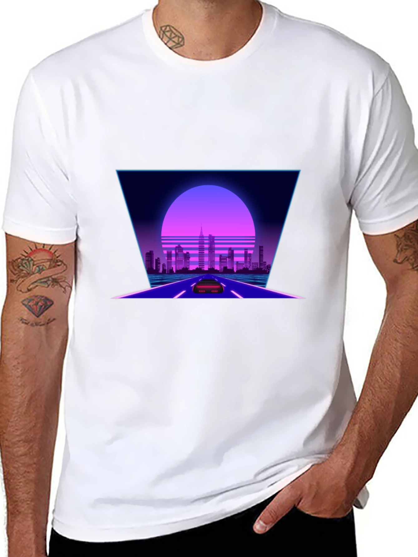 Retro Cityscape T-Shirt