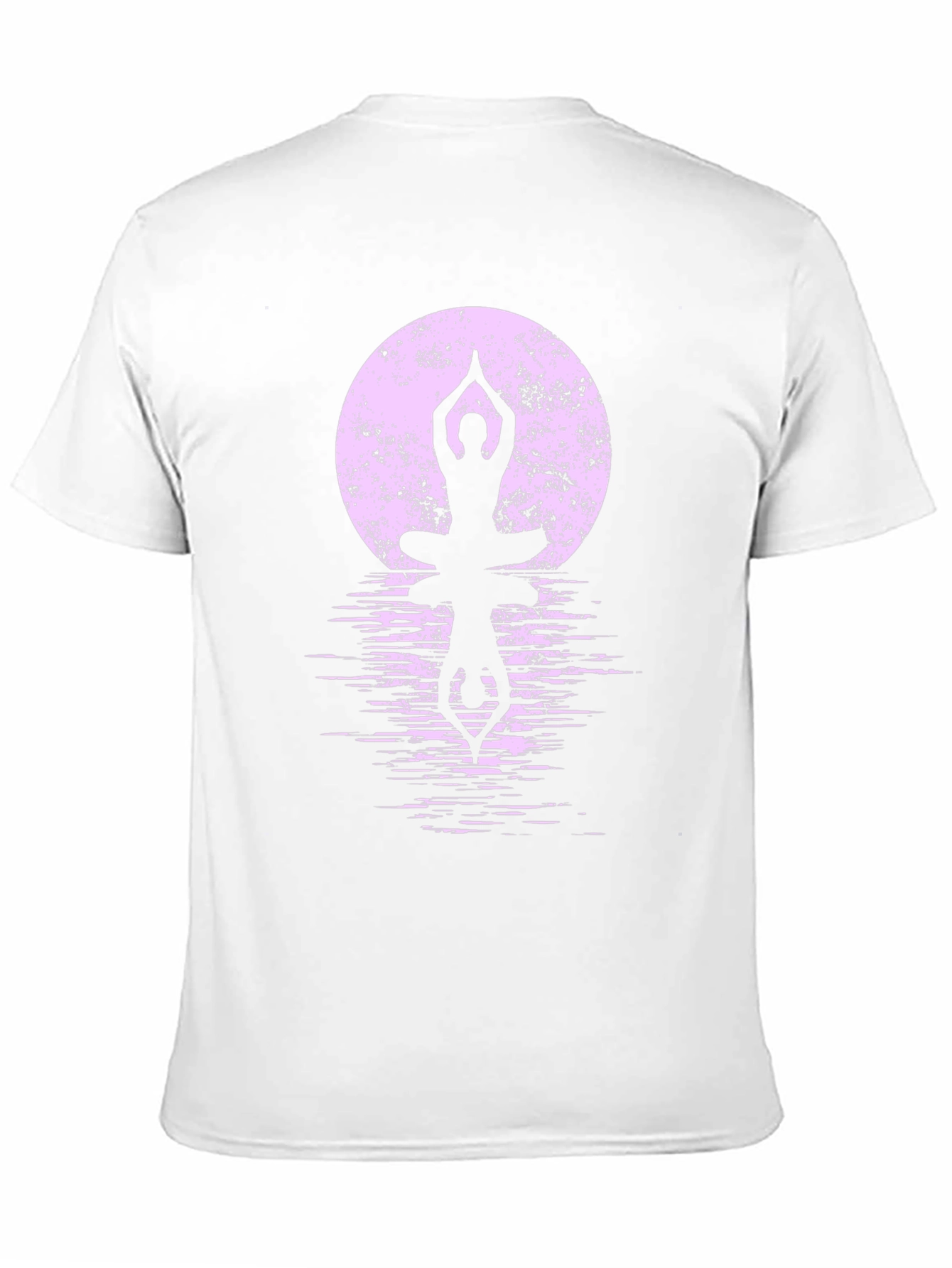 Yoga Moon Silhouette T-Shirt - Zen Meditation Tee