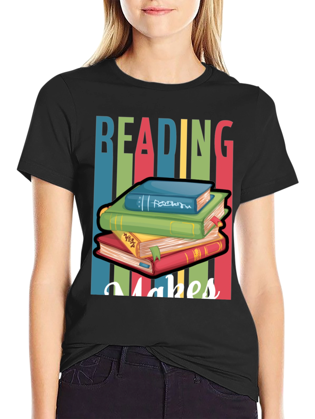 Reading Makes Life Better T-Shirt