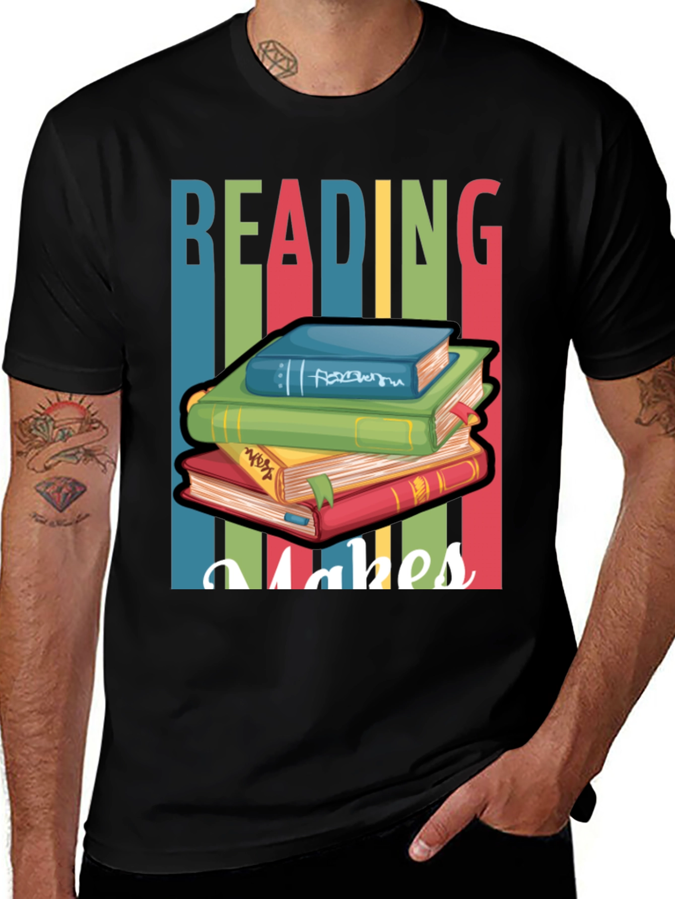 Reading Makes Life Better T-Shirt