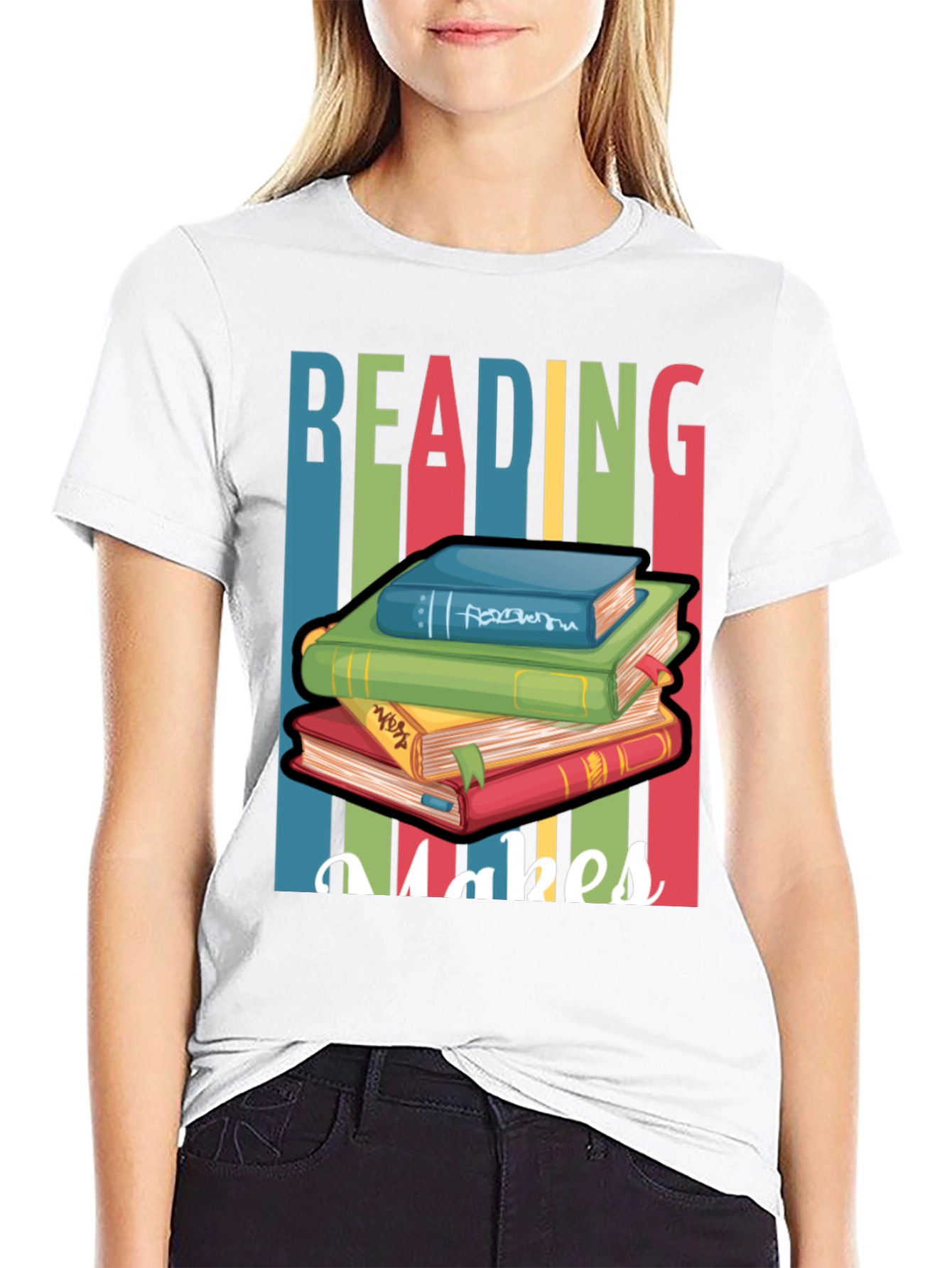 Reading Makes Life Better T-Shirt