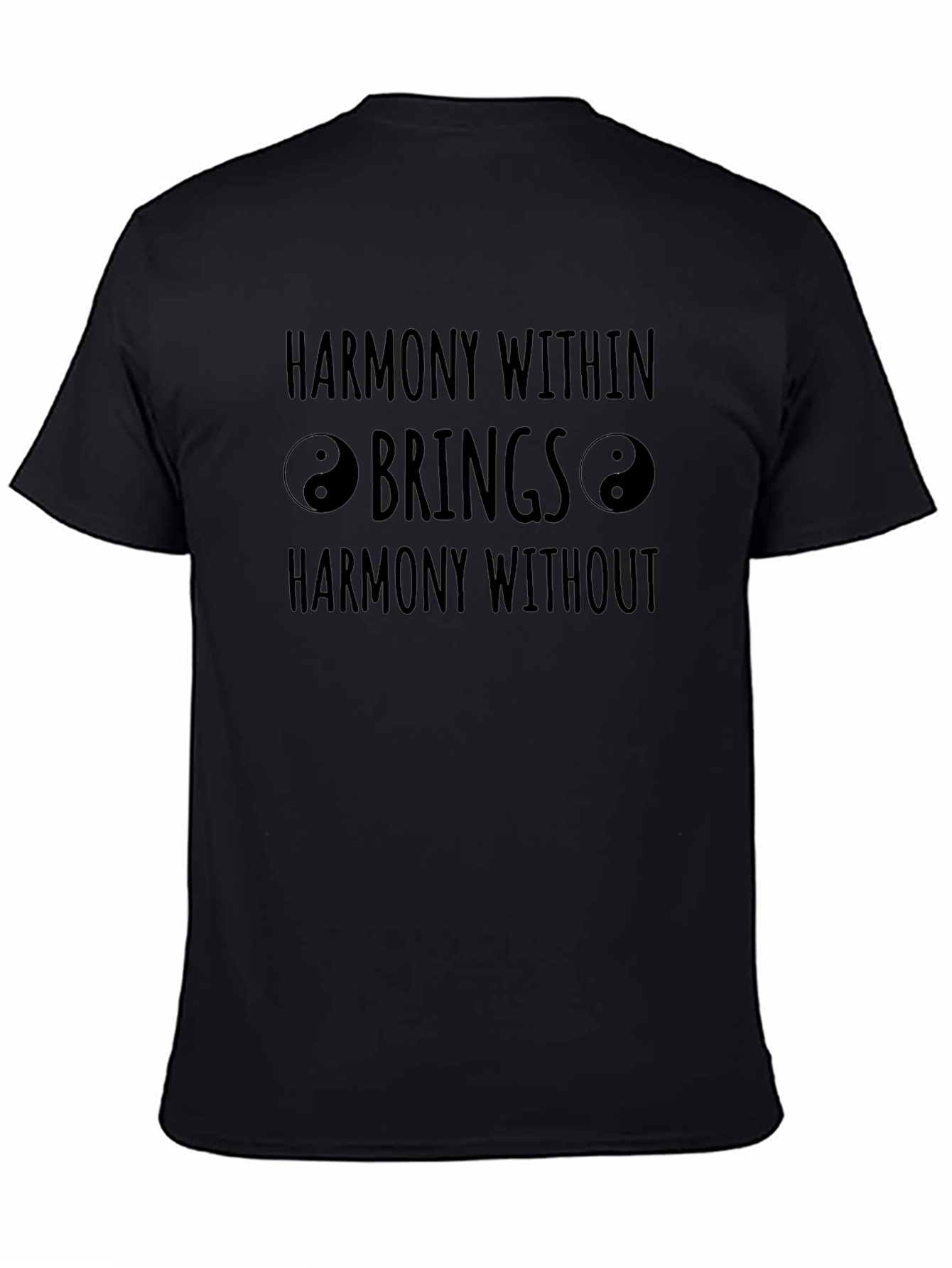 Harmony Within T-Shirt Yin Yang Graphic Tee