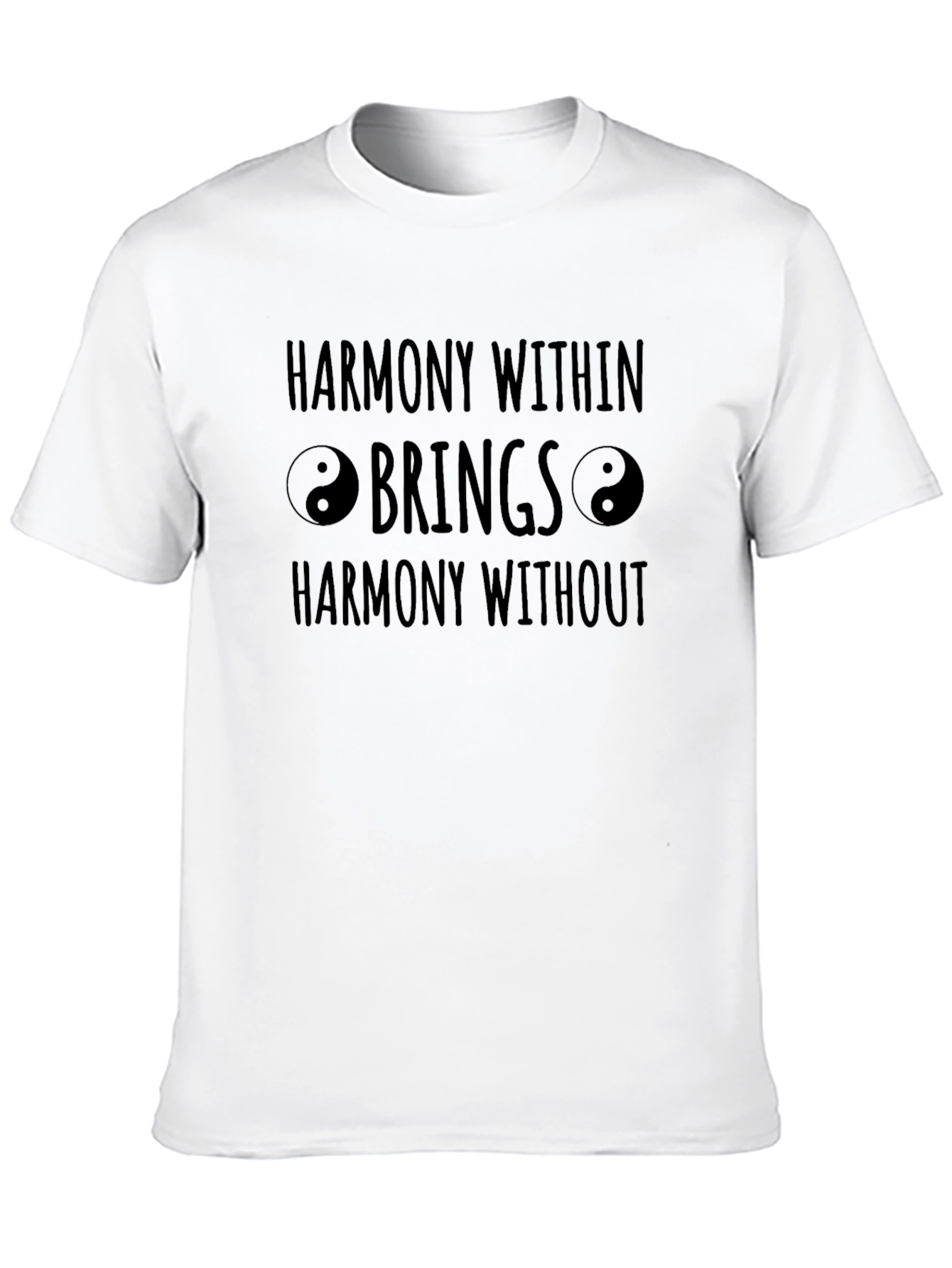 Harmony Within T-Shirt Yin Yang Graphic Tee