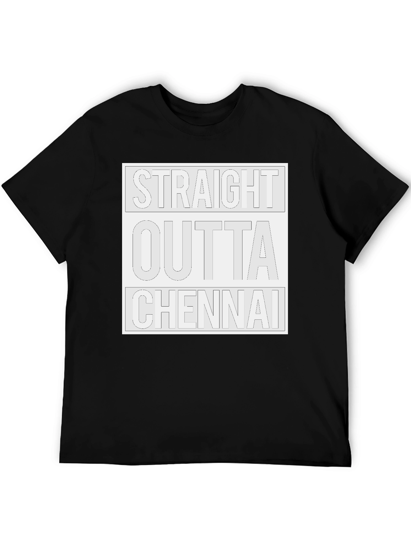 Straight Outta Chennai Graphic T-Shirt
