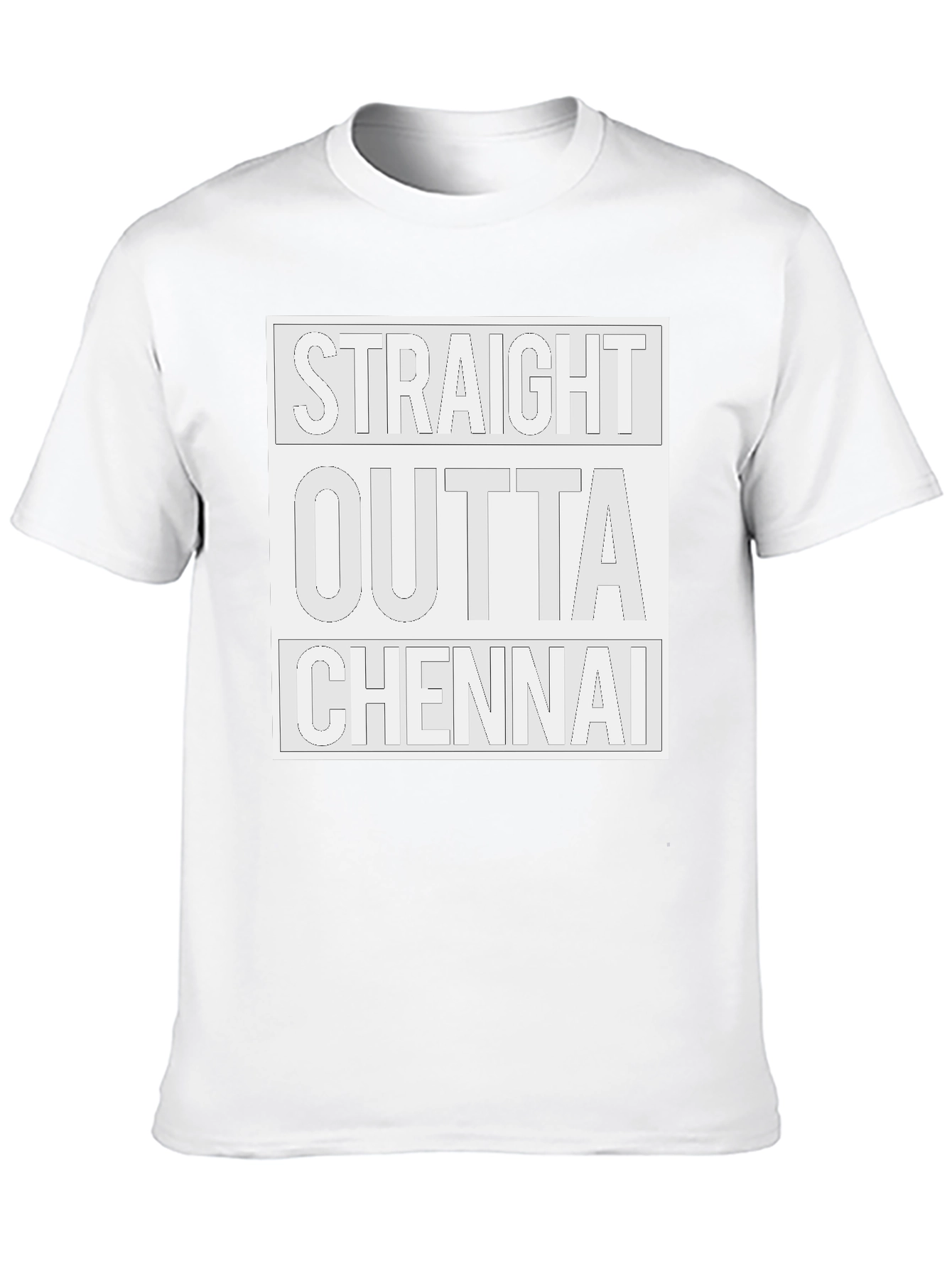 Straight Outta Chennai Graphic T-Shirt