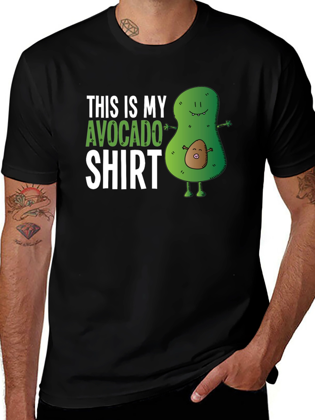 Avocado Shirt - Funny Graphic Tee