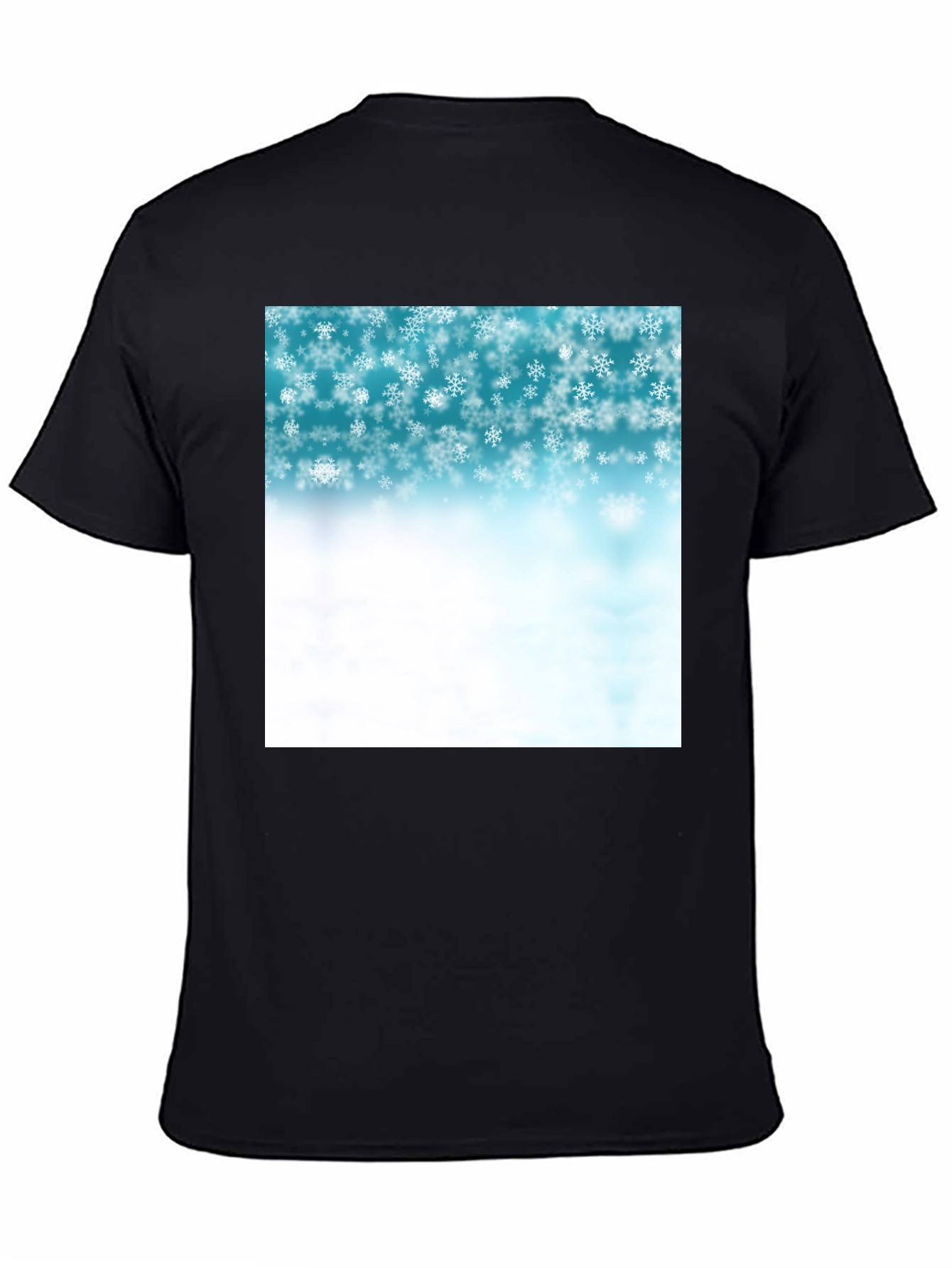 Snowflake Graphic T-Shirt - Winter Holiday Style