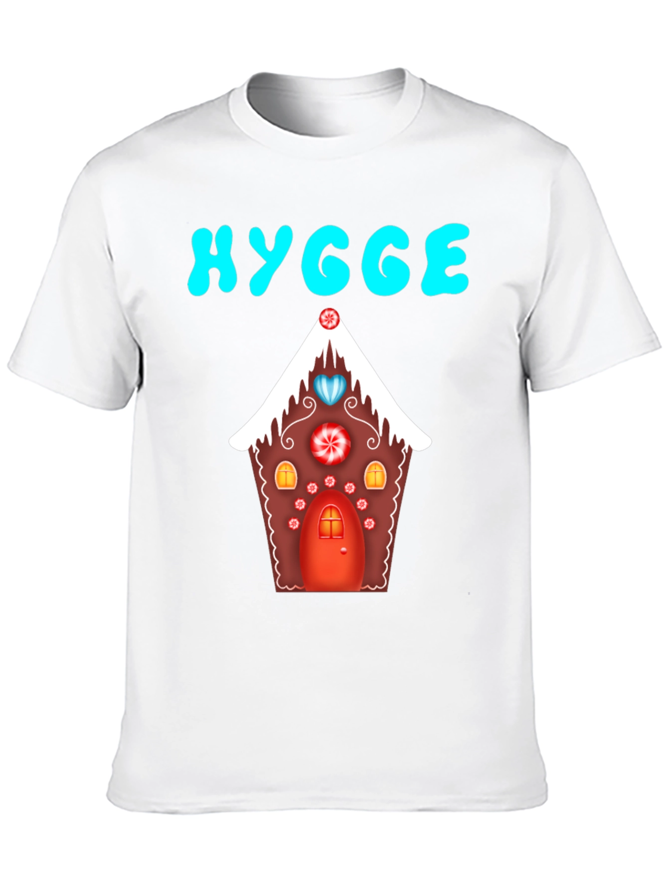 Hygge Gingerbread House Graphic Tee