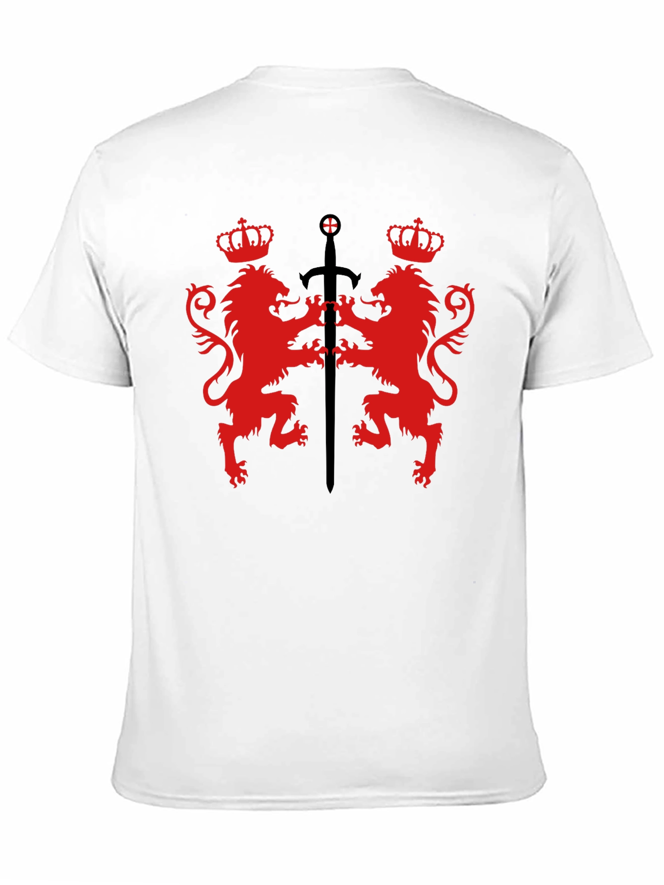 Royal Lions Crest Black T-Shirt