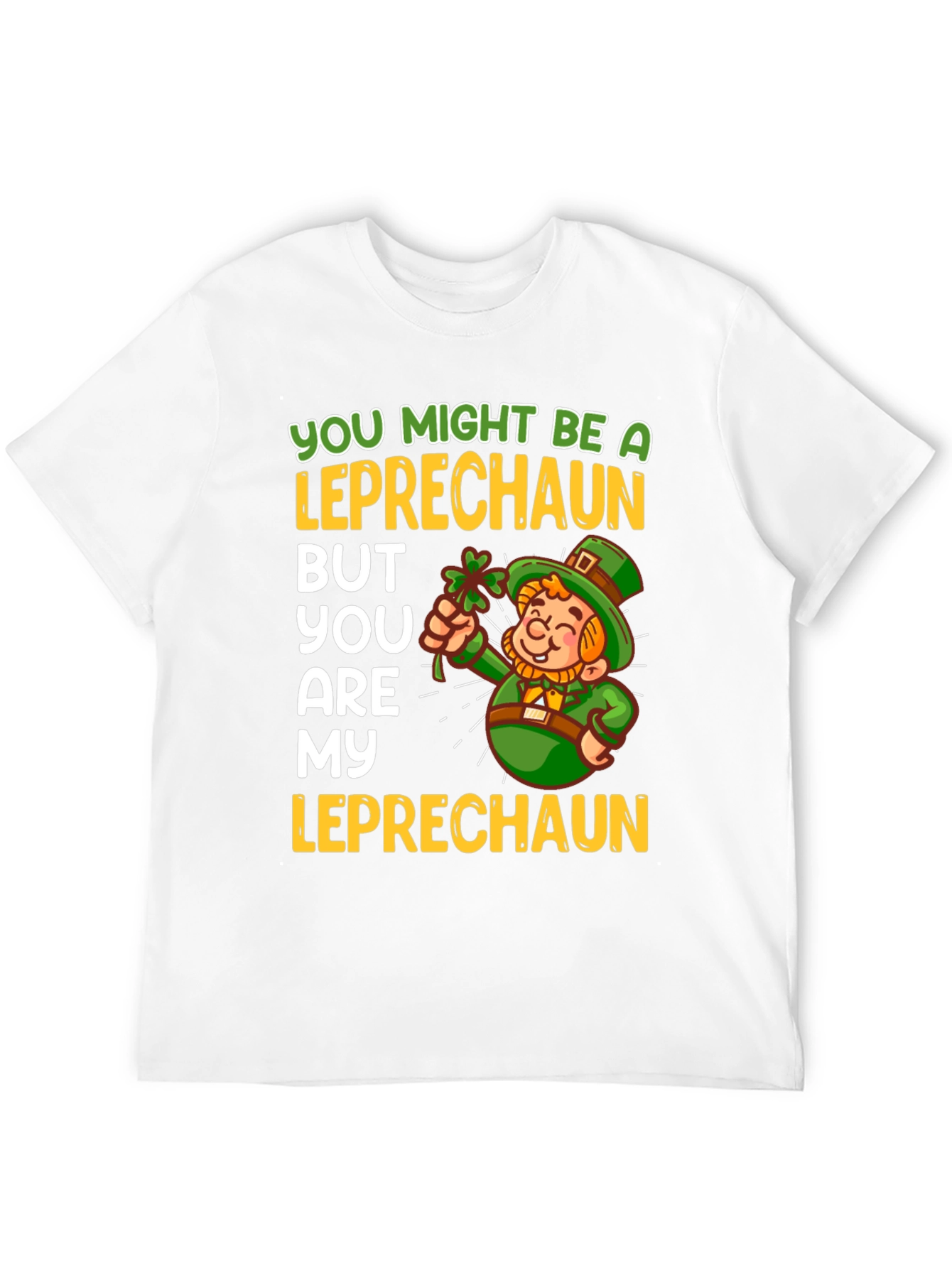 Leprechaun Graphic Tee: St. Patricks Day