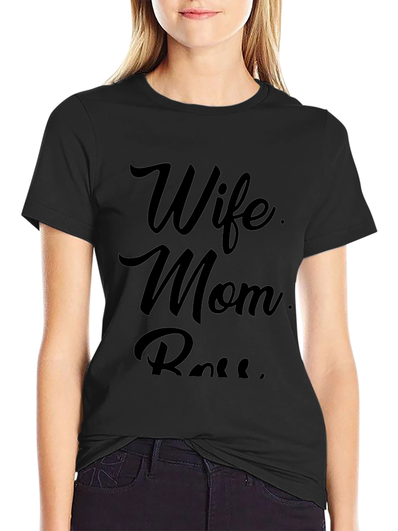 Wife Mom Boss Graphic T-Shirt