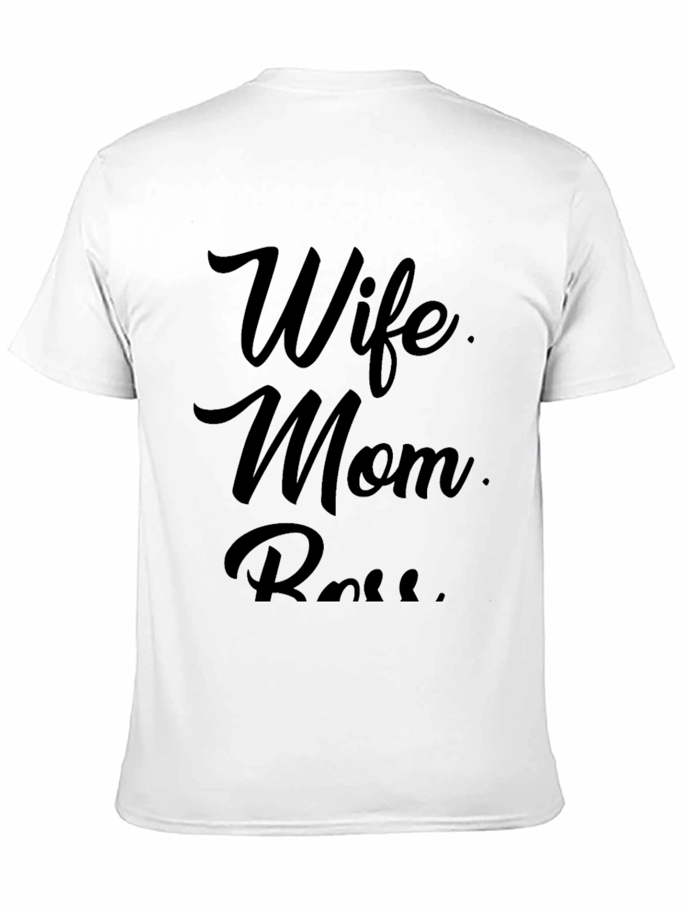 Wife Mom Boss Graphic T-Shirt