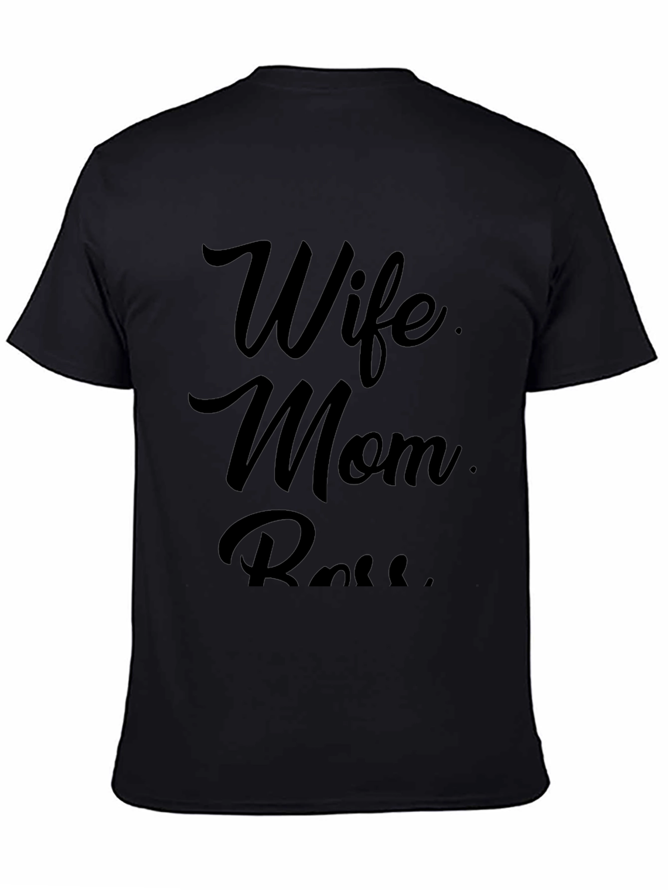 Wife Mom Boss Graphic T-Shirt