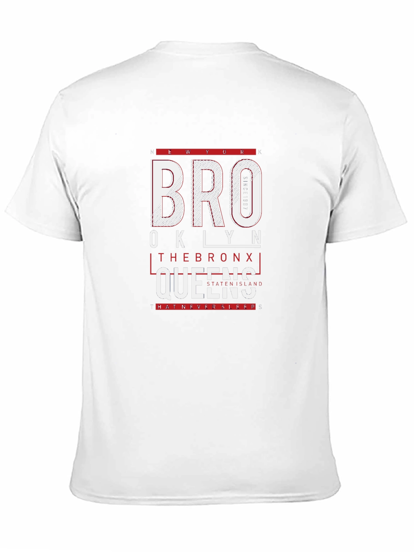 New York City Boroughs Graphic T-Shirt
