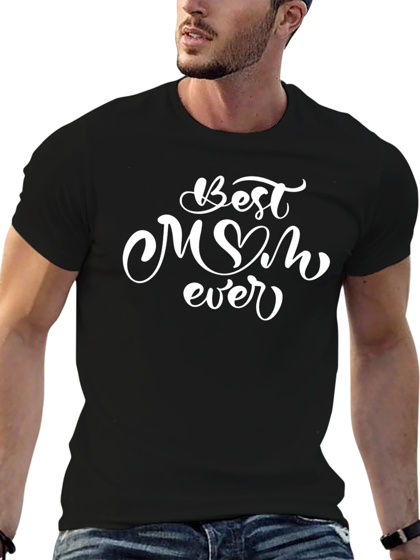 Best Mom Ever T-Shirt - Black Graphic Tee