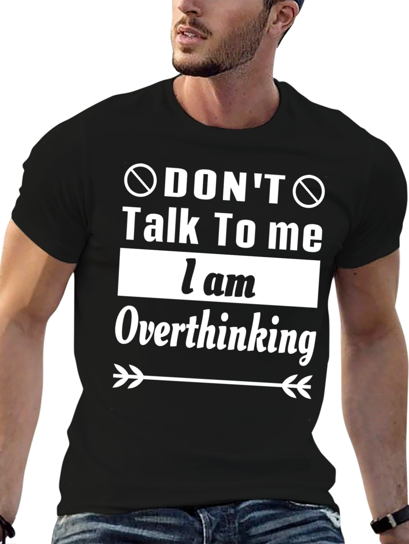 Dont Talk To Me Overthinking Graphic Tee