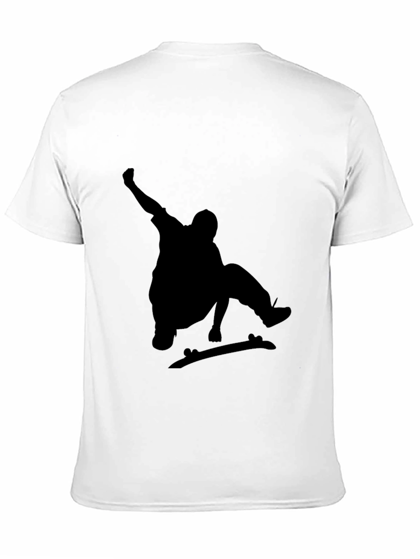 Skater Graphic Black T-Shirt