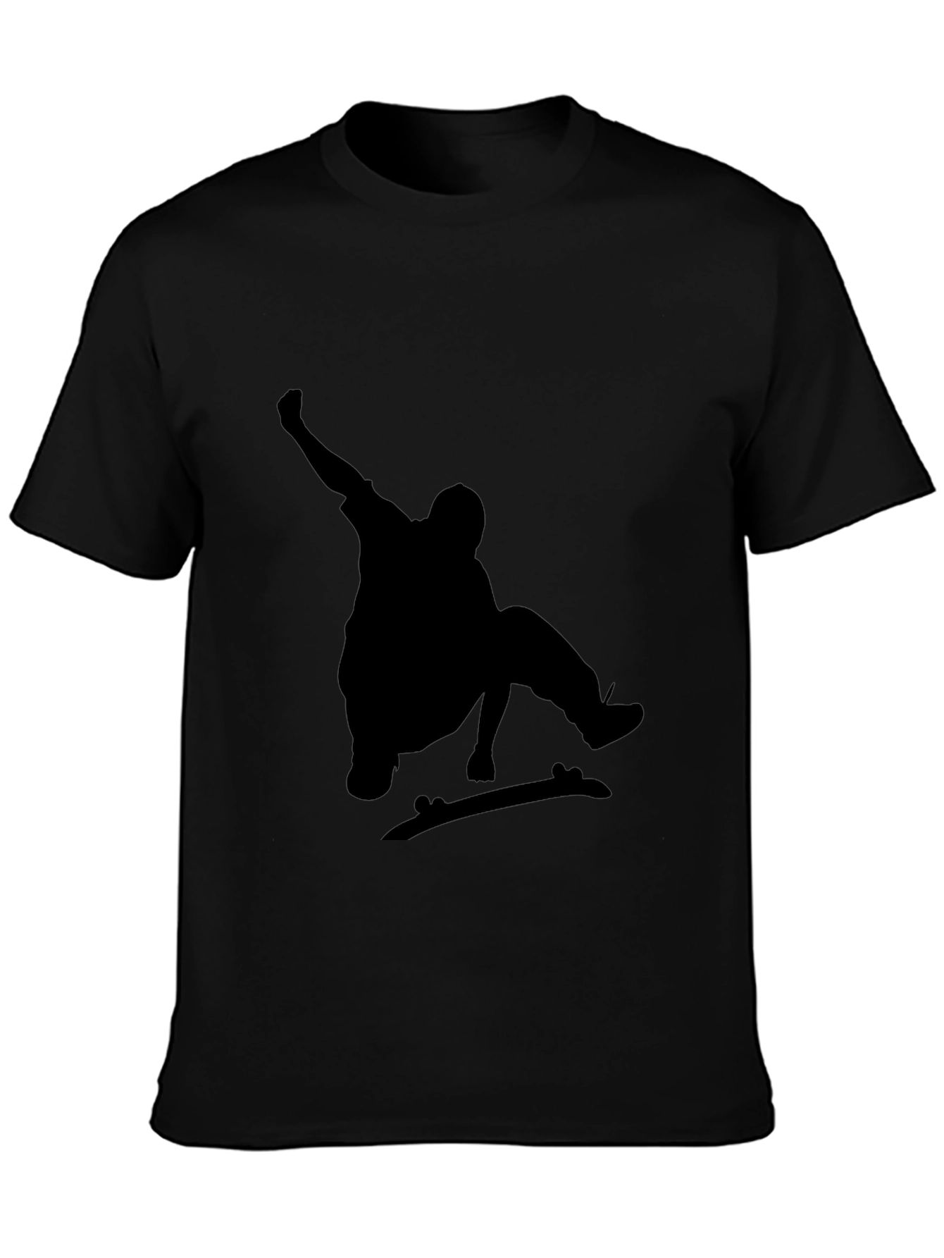 Skater Graphic Black T-Shirt