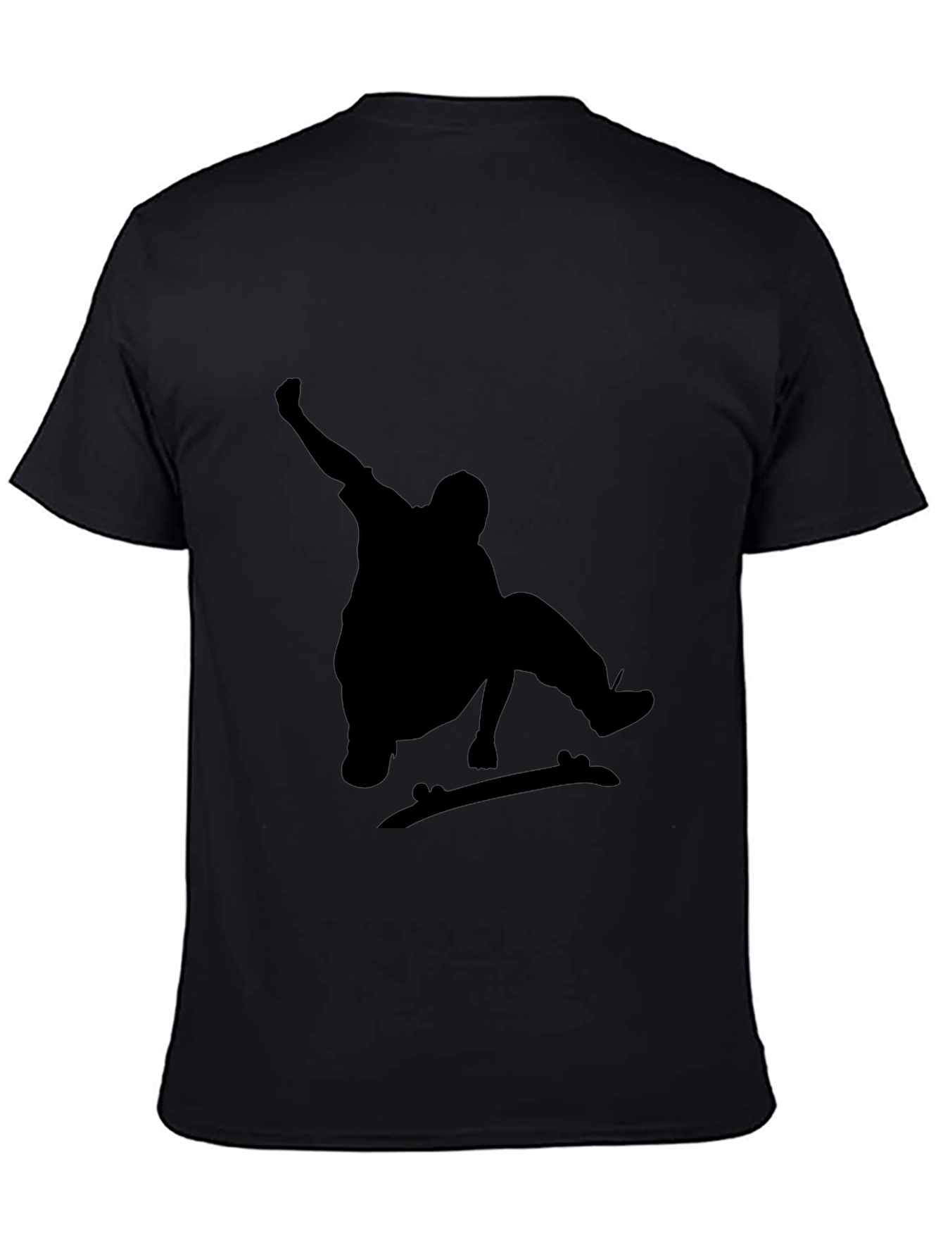 Skater Graphic Black T-Shirt