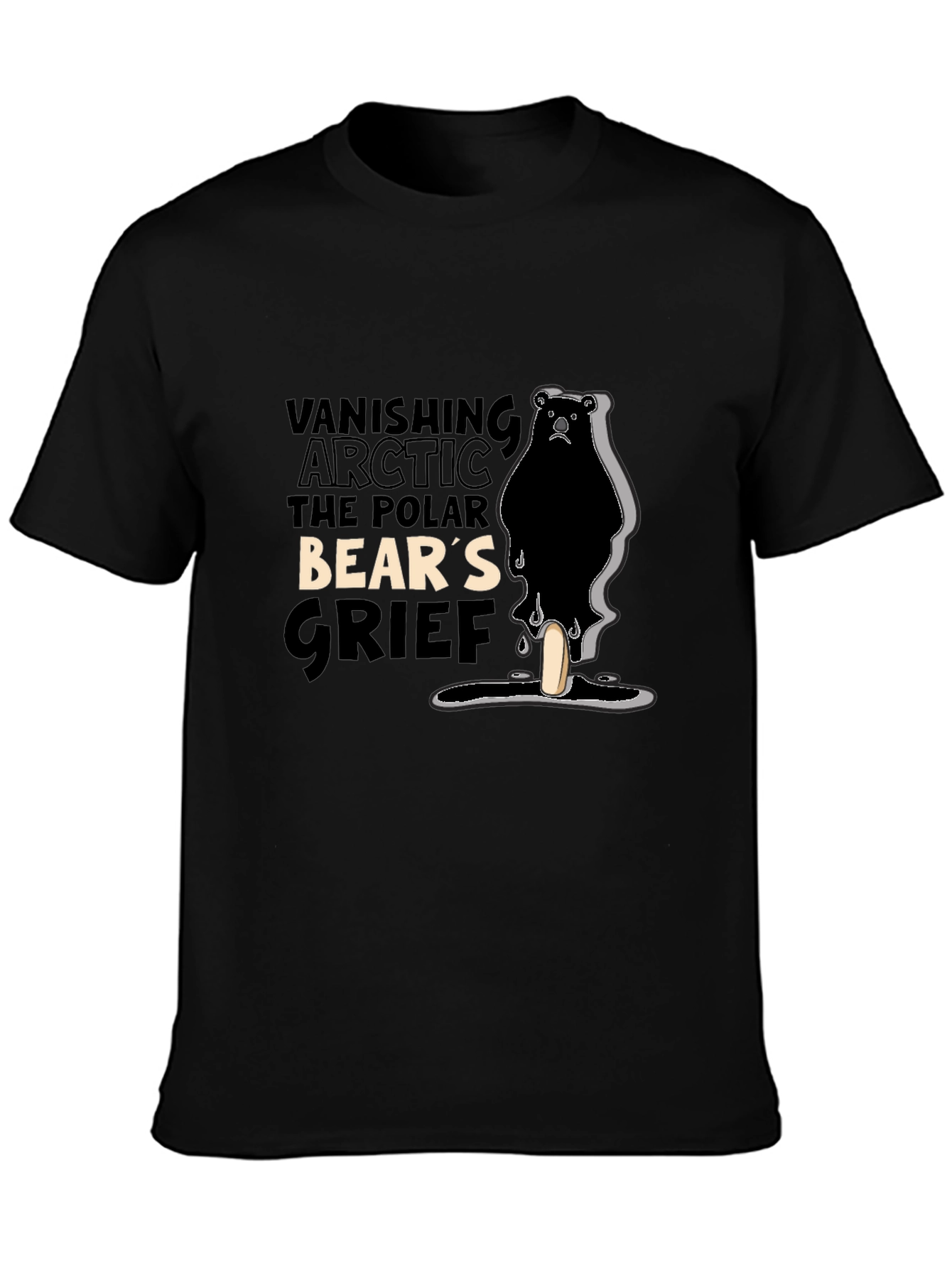 Vanishing Arctic Polar Bears Grief T-Shirt