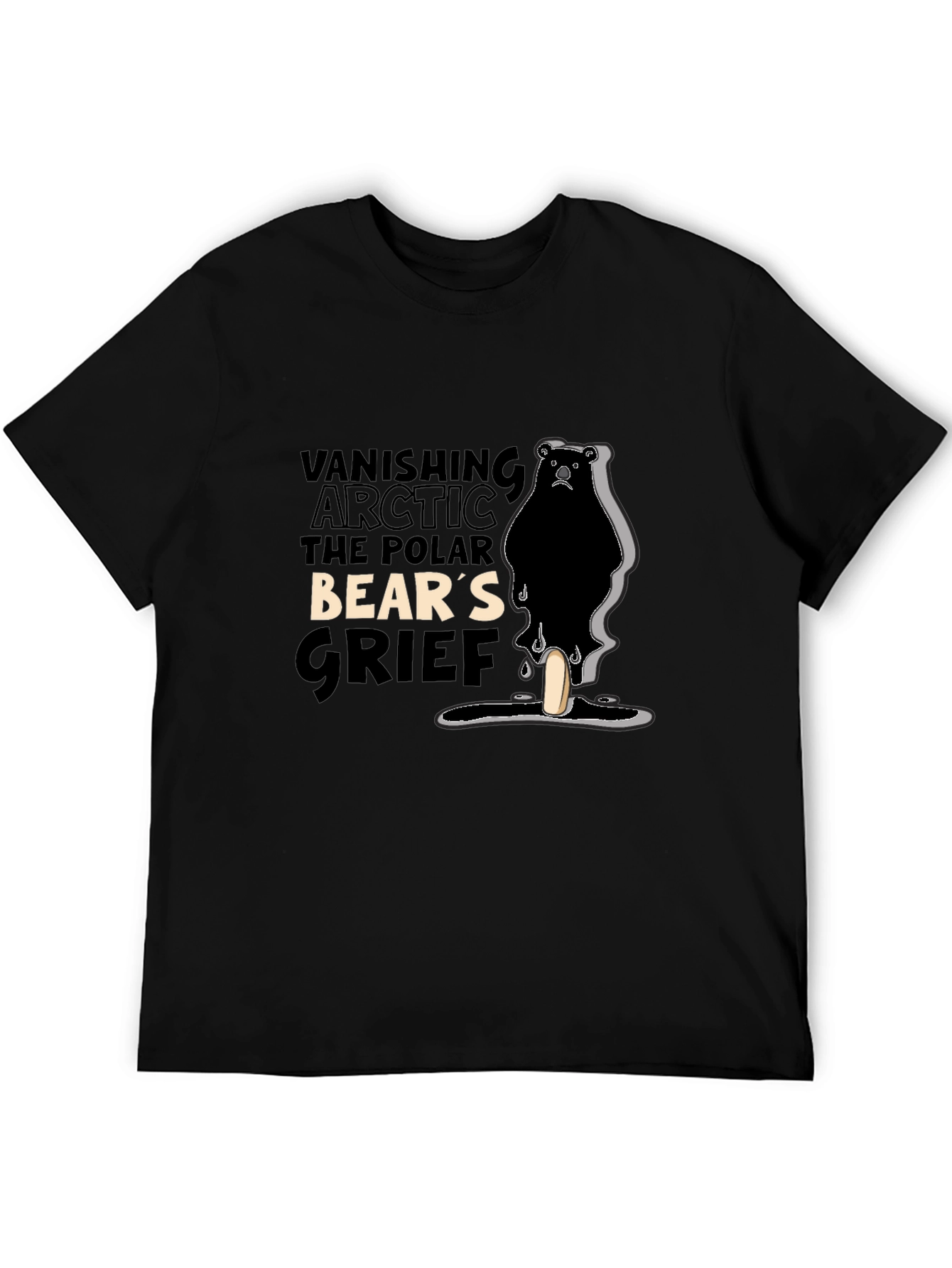 Vanishing Arctic Polar Bears Grief T-Shirt