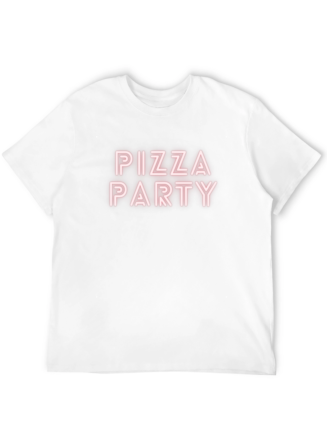 Pizza Party Graphic T-Shirt - Black