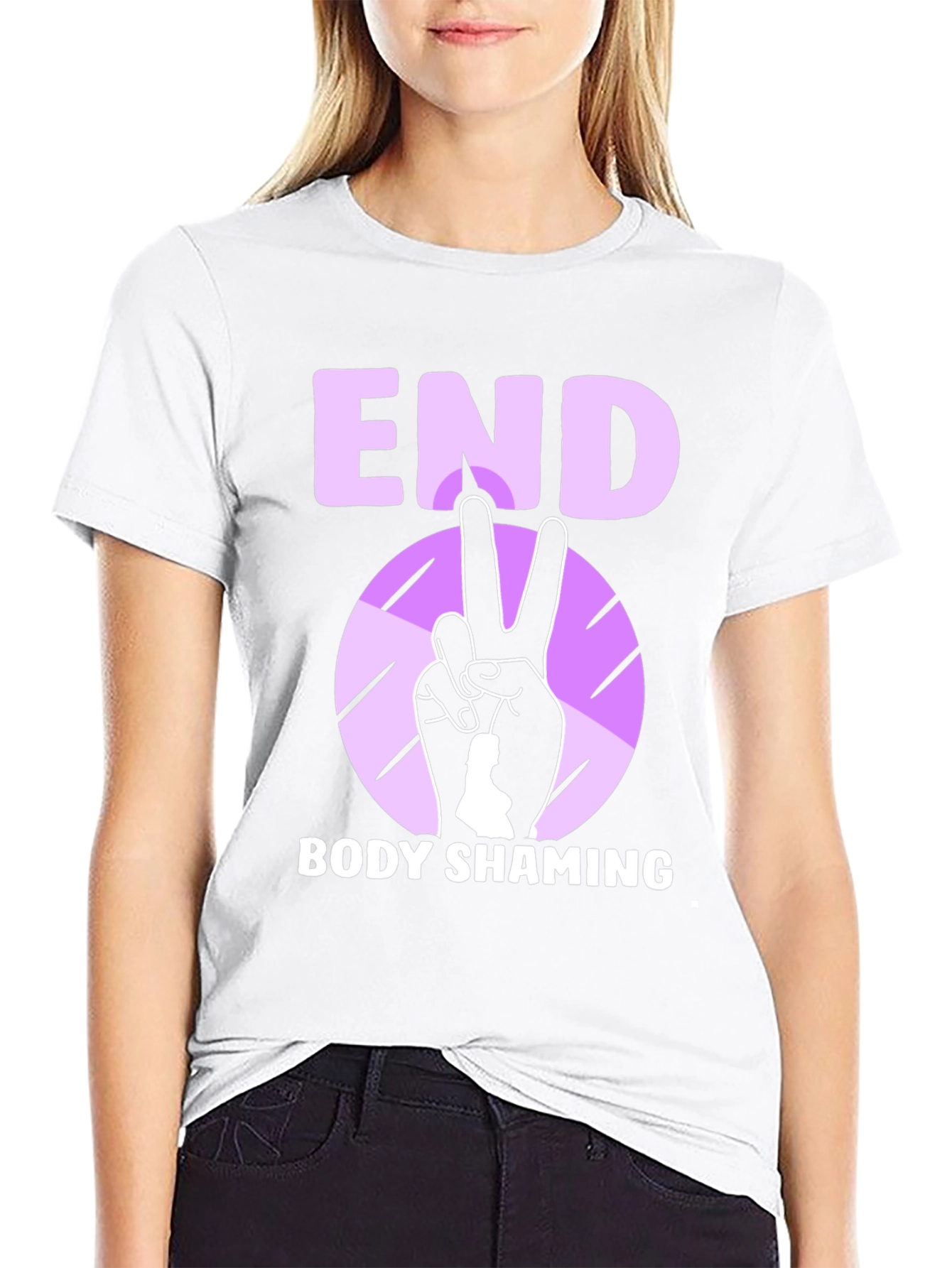 End Body Shaming Graphic T-Shirt